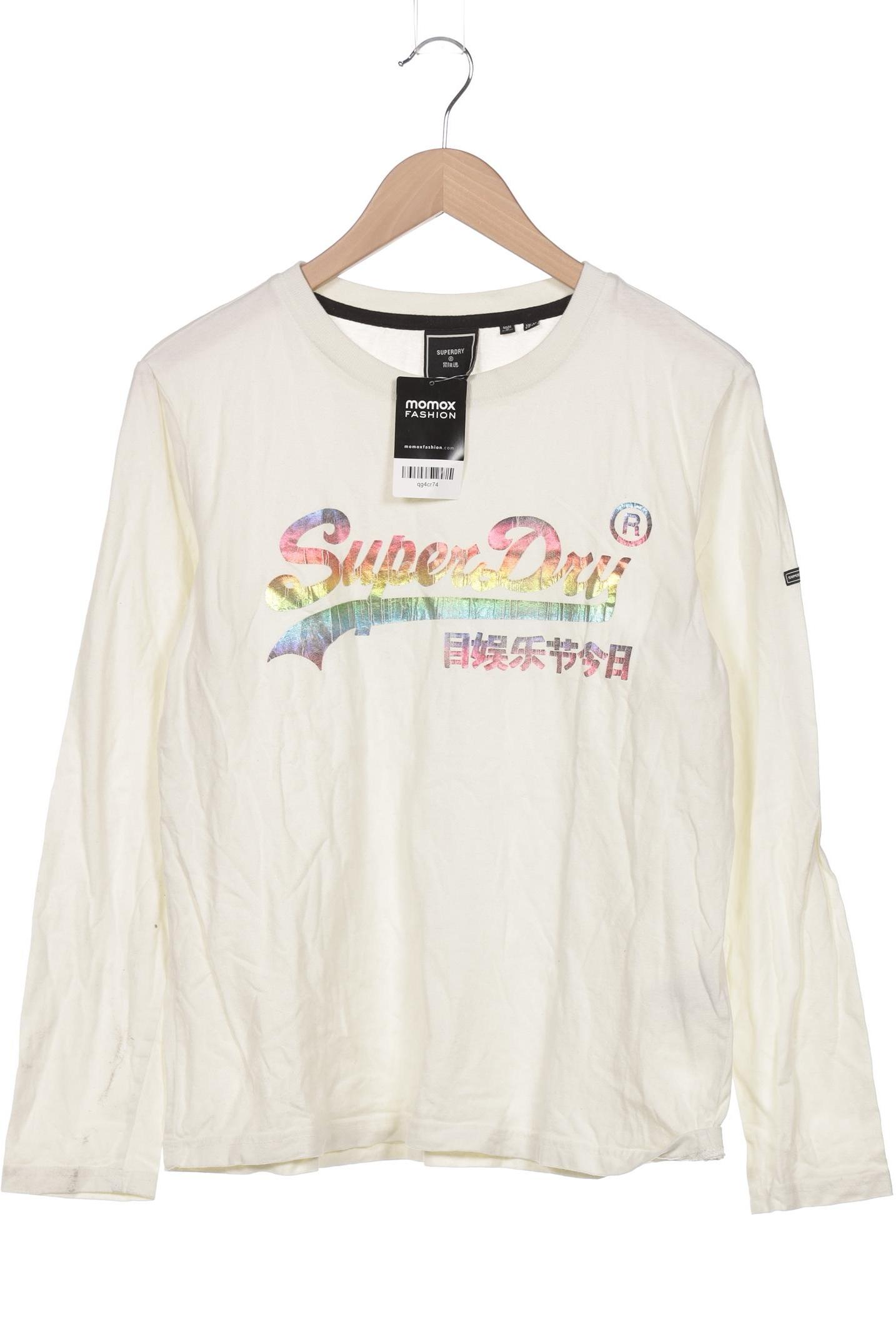 

Superdry Damen Langarmshirt, cremeweiß, Gr. 40