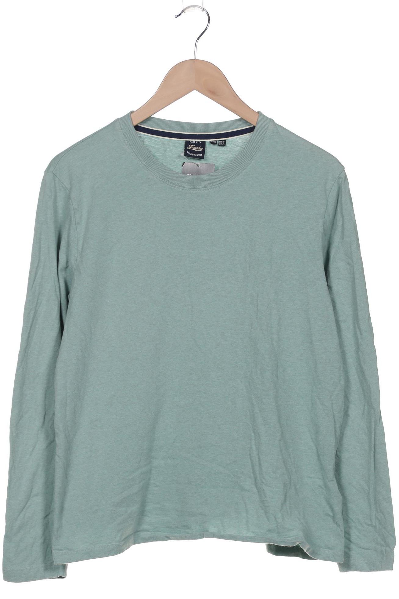 

Superdry Damen Langarmshirt, grün, Gr. 44