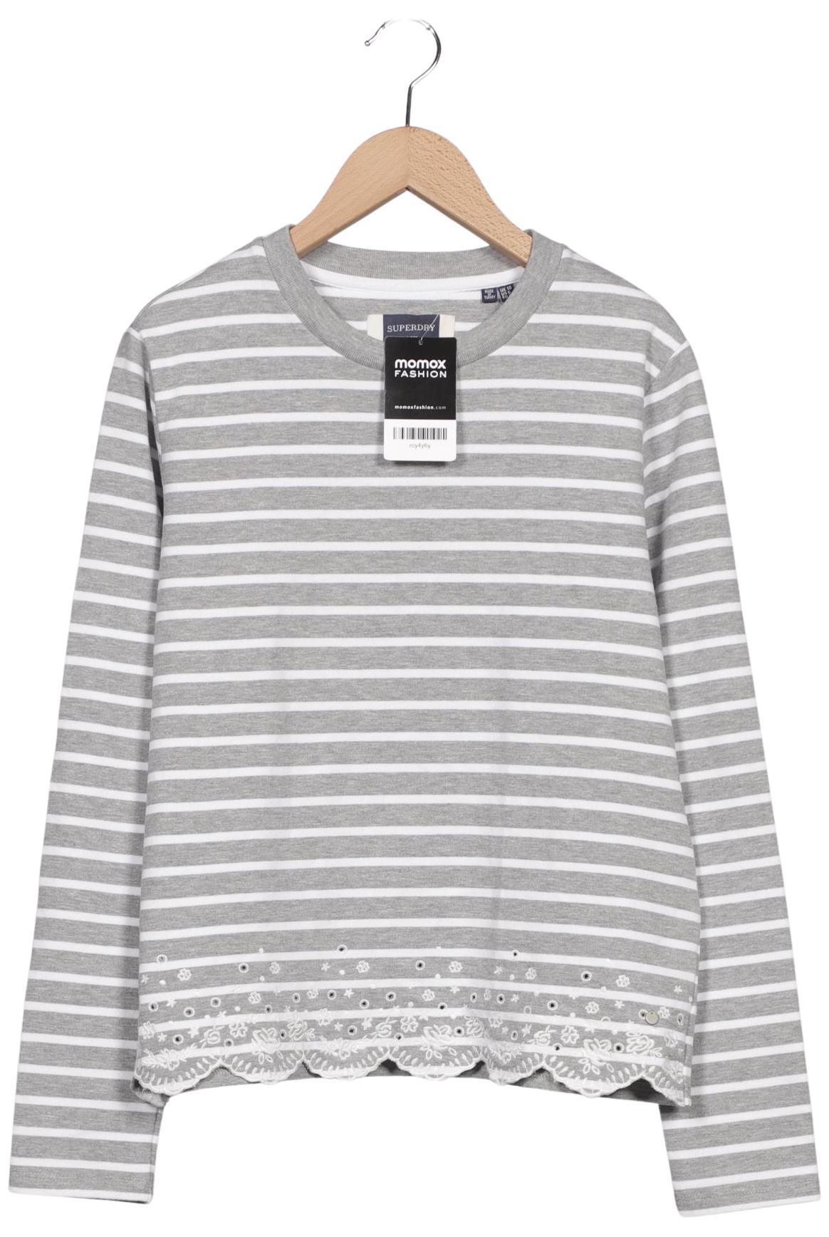 

Superdry Damen Langarmshirt, grau, Gr. 38