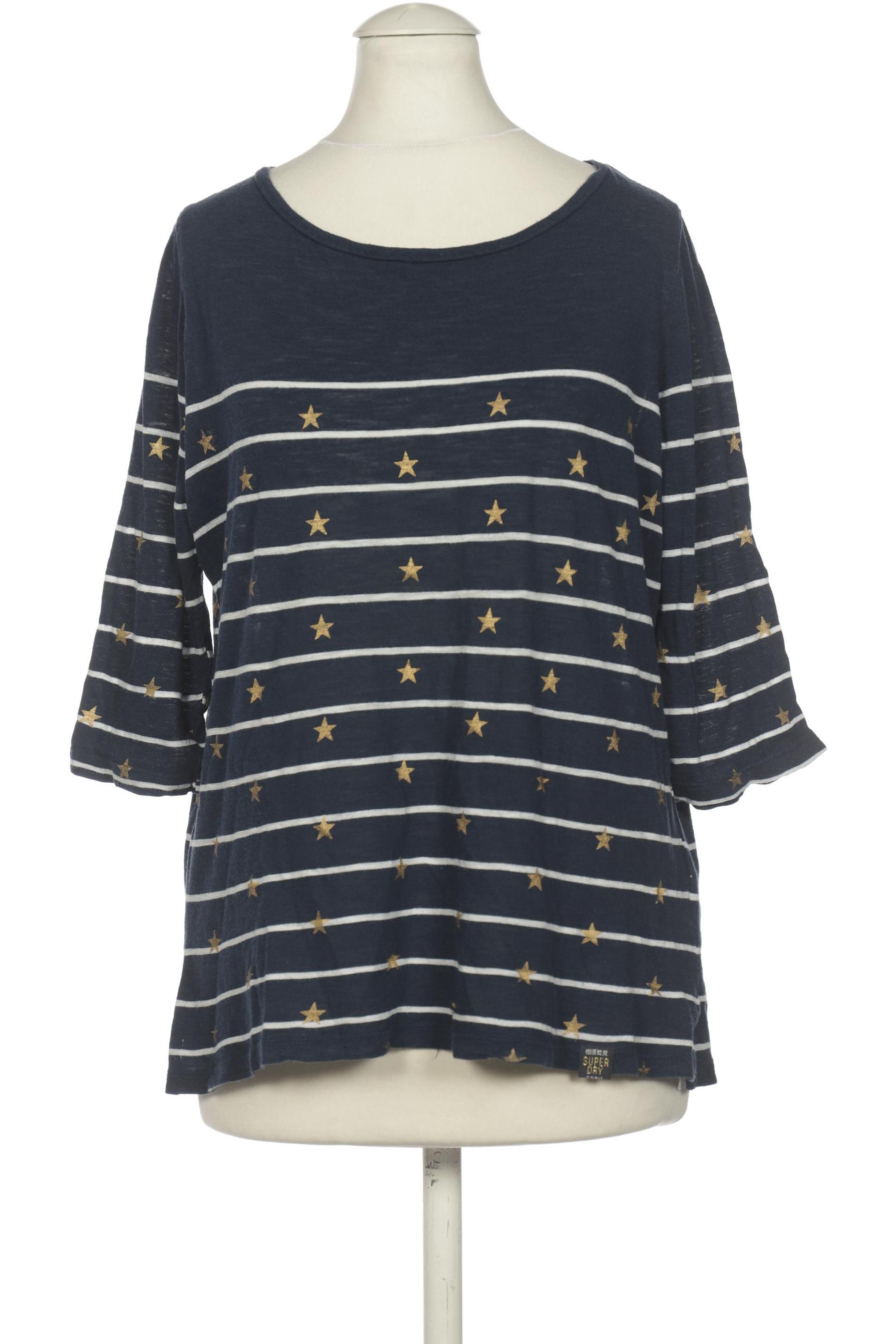 

Superdry Damen Langarmshirt, marineblau, Gr. 36