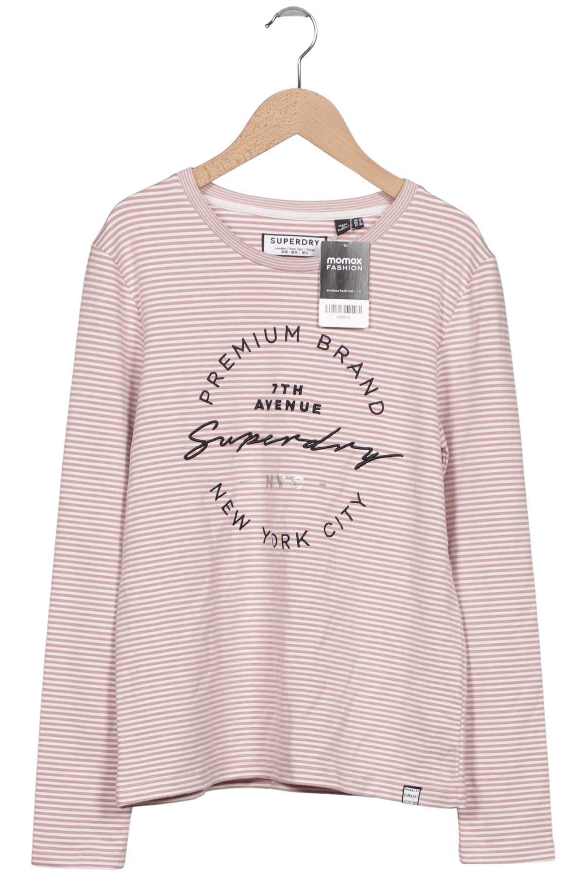 

Superdry Damen Langarmshirt, pink, Gr. 38