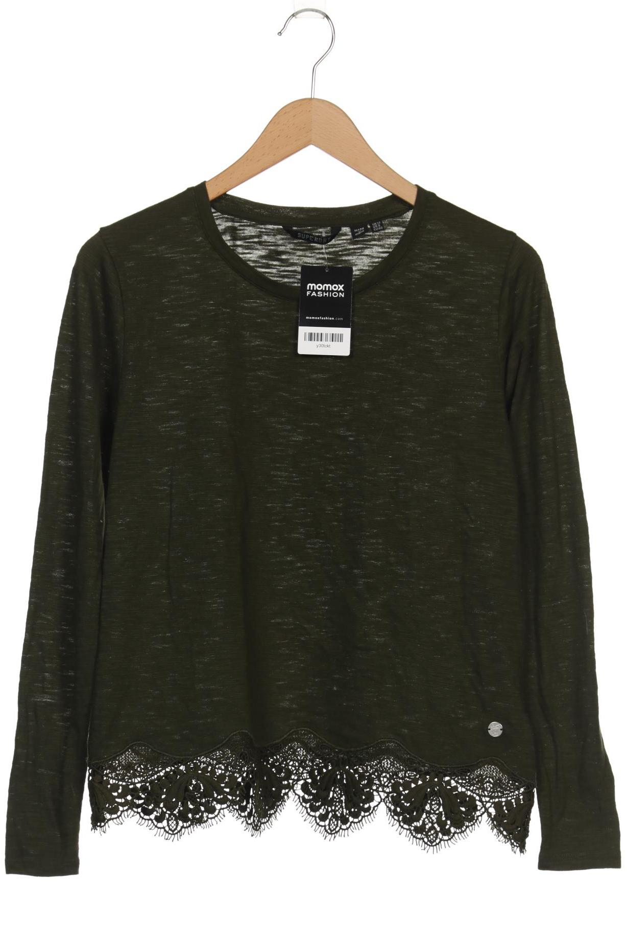 

Superdry Damen Langarmshirt, grün, Gr. 40