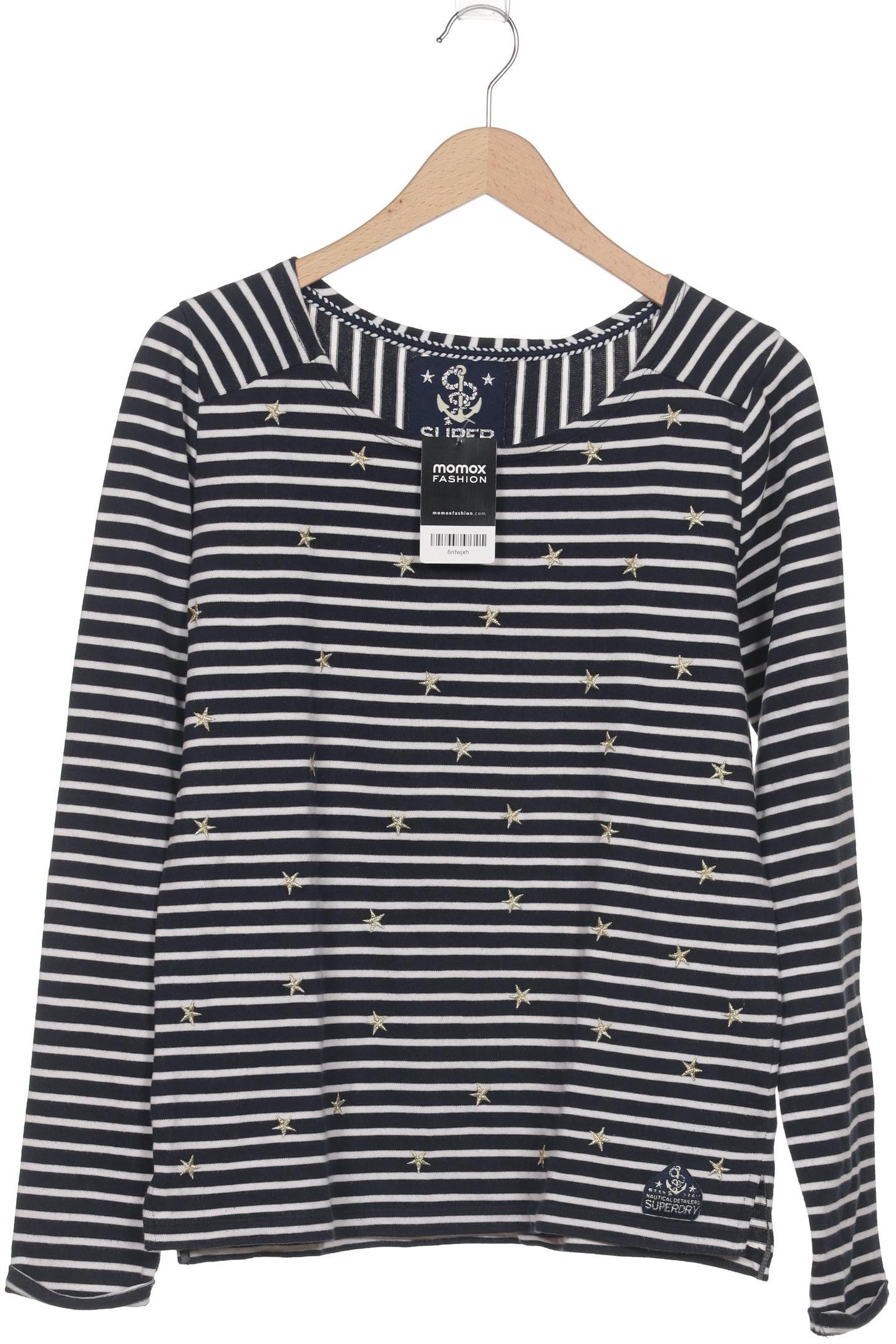 

Superdry Damen Langarmshirt, marineblau, Gr. 42