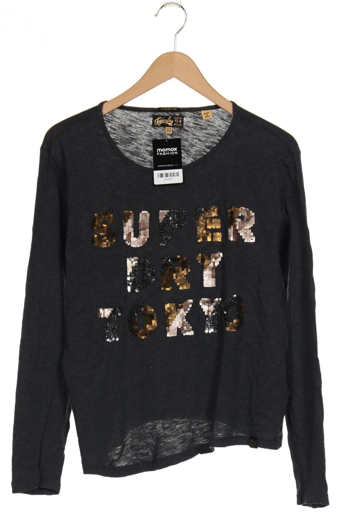 

Superdry Damen Langarmshirt, grau