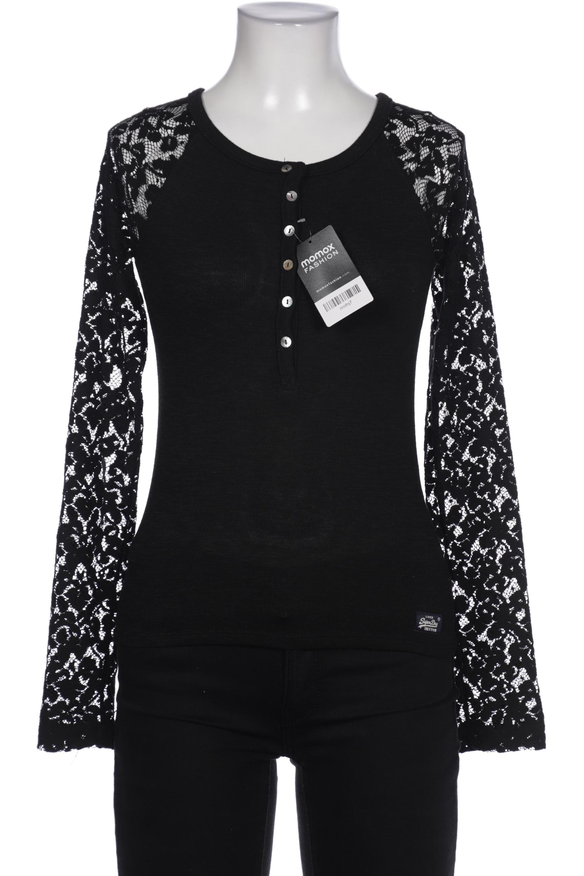 

Superdry Damen Langarmshirt, schwarz