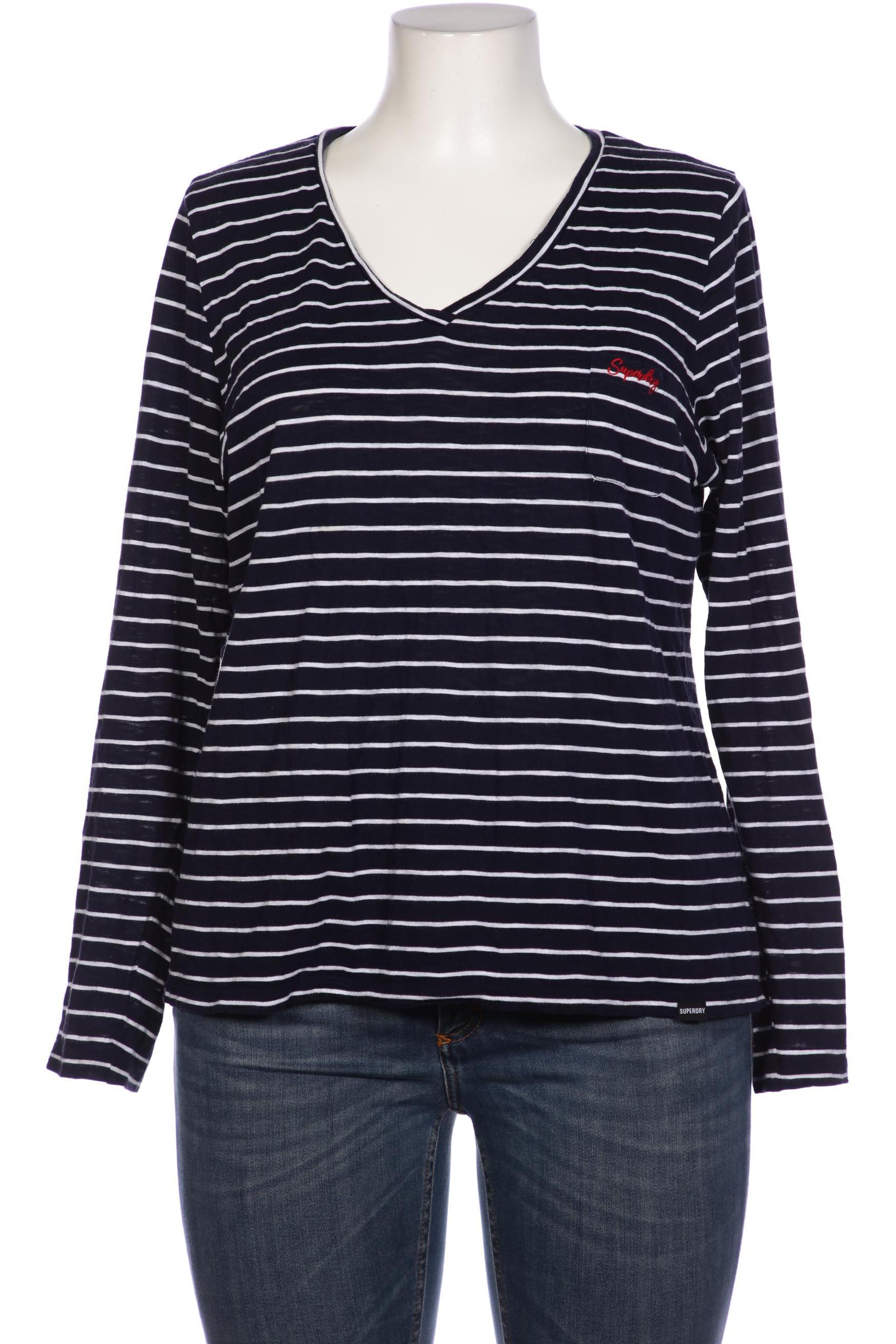

Superdry Damen Langarmshirt, marineblau, Gr. 42