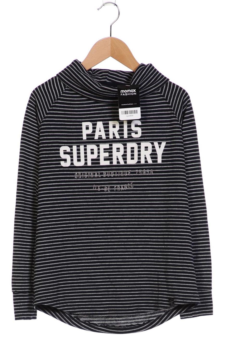 

Superdry Damen Langarmshirt, marineblau, Gr. 34