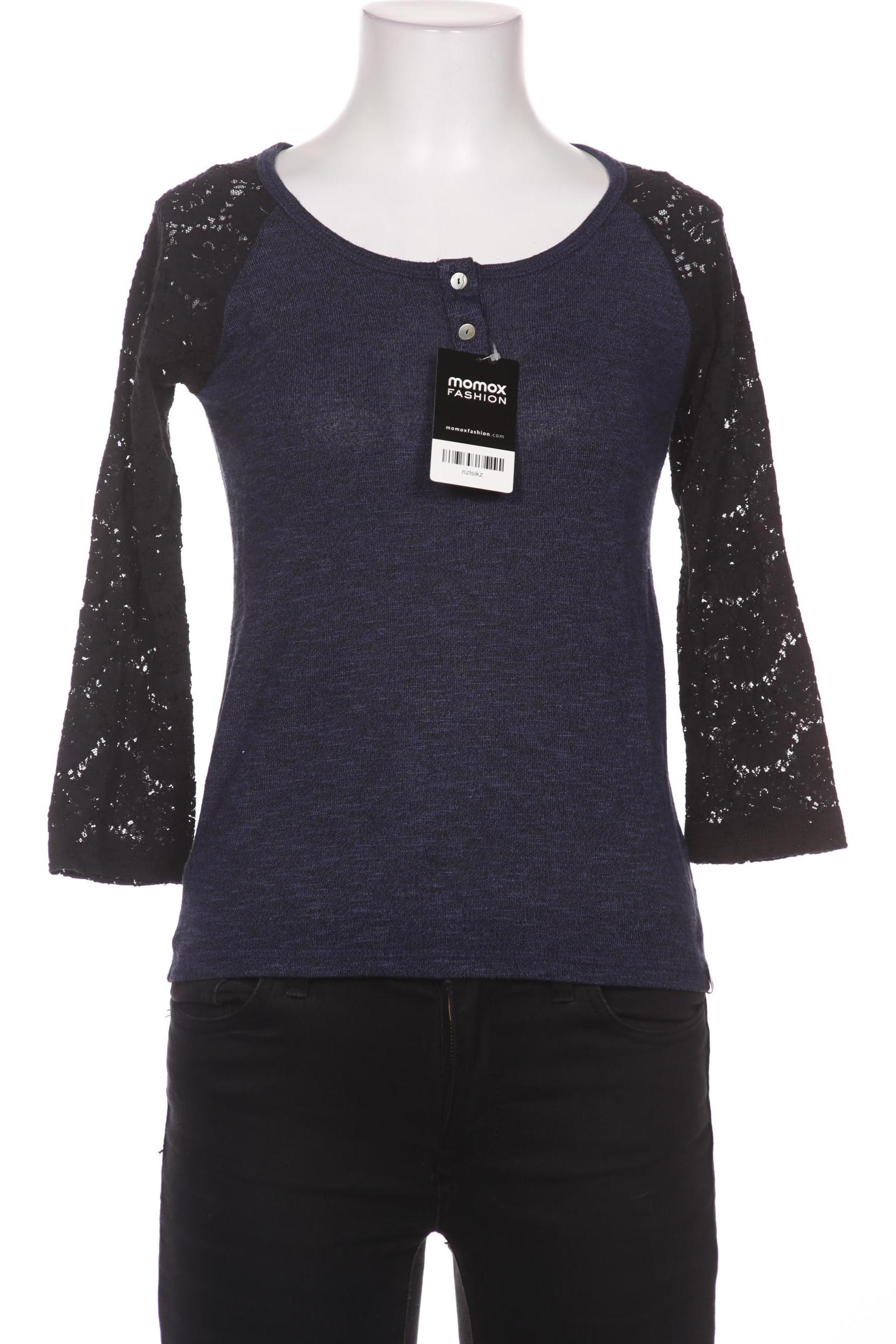 

Superdry Damen Langarmshirt, marineblau, Gr. 36