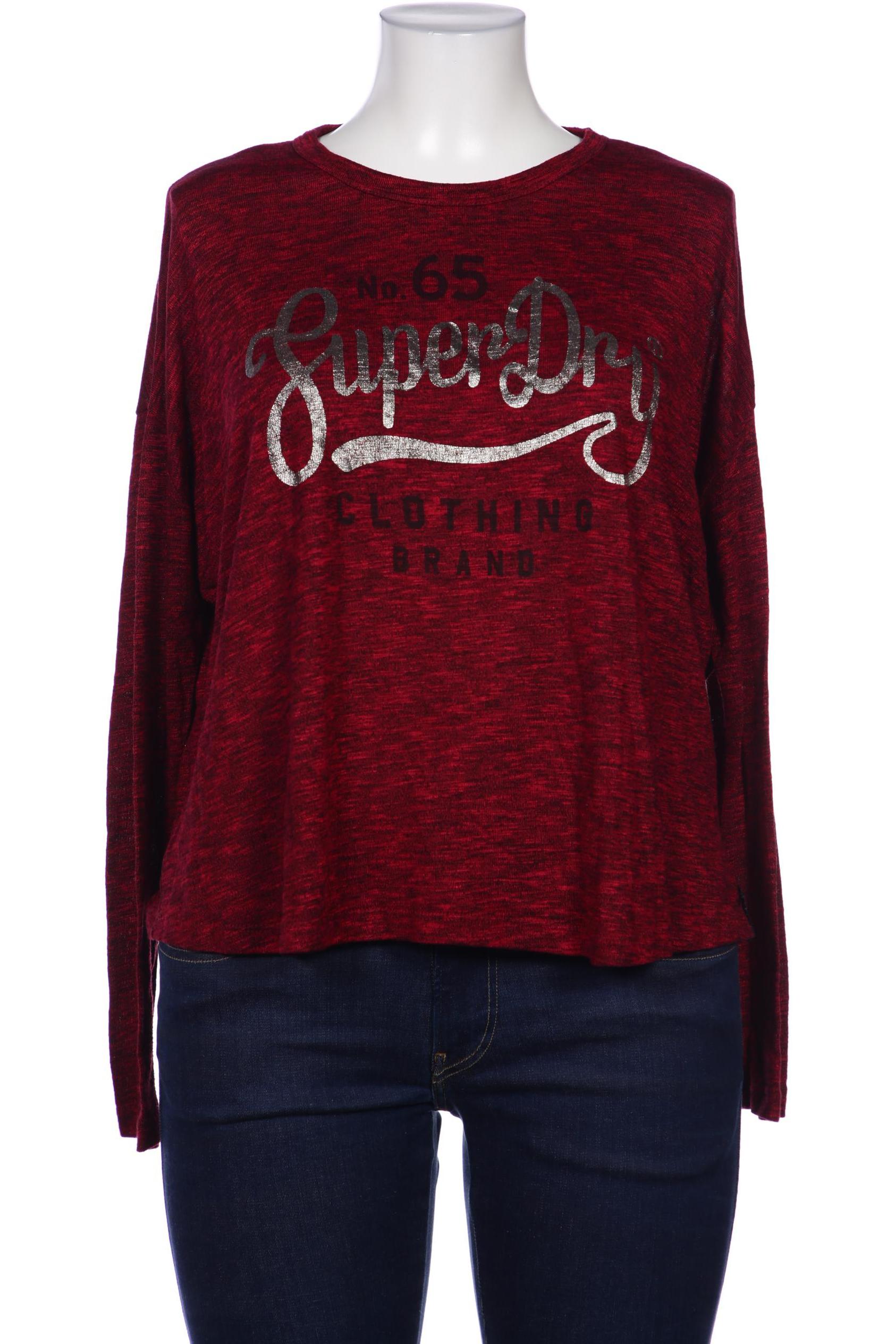 

Superdry Damen Langarmshirt, bordeaux