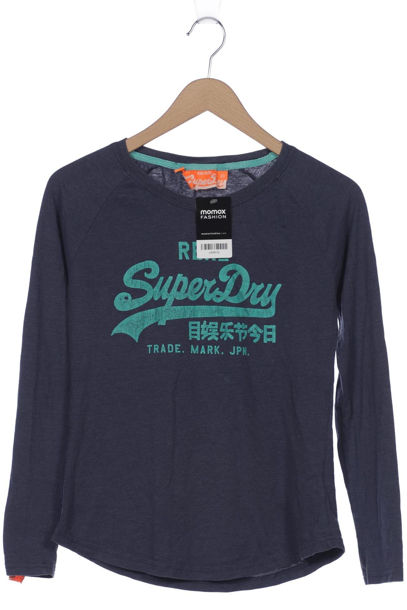 

Superdry Damen Langarmshirt, marineblau