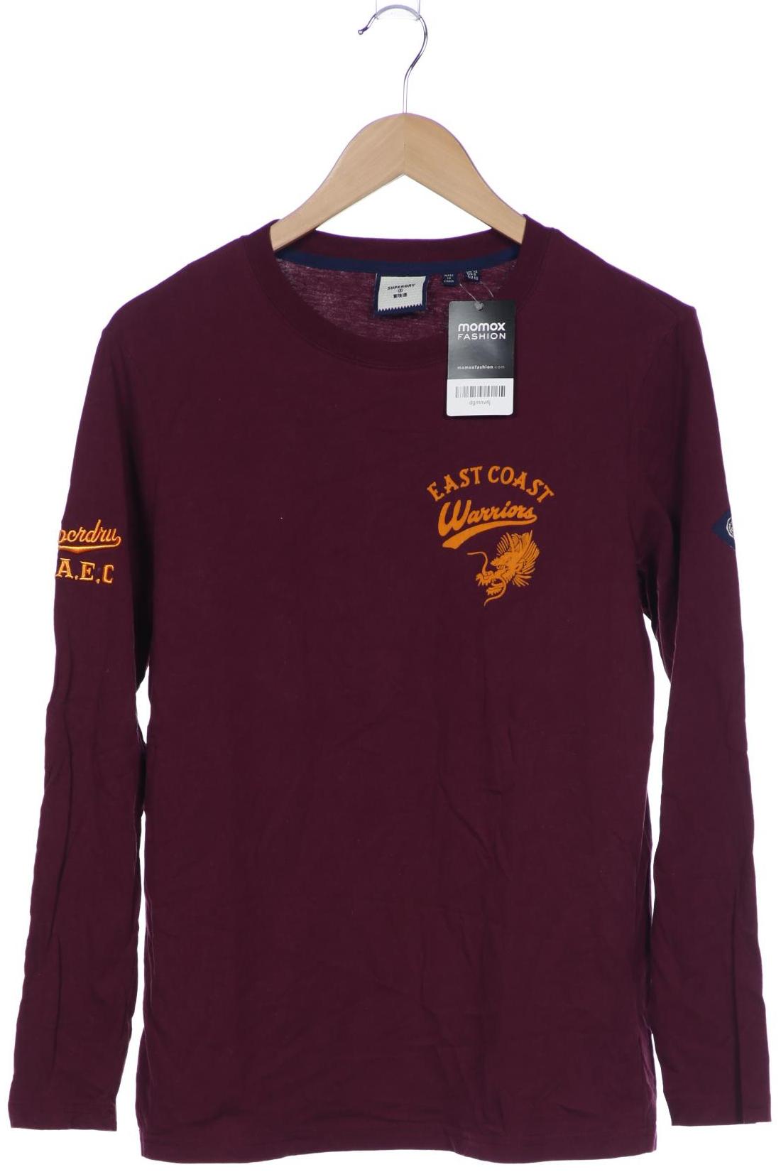 

Superdry Damen Langarmshirt, bordeaux, Gr. 40