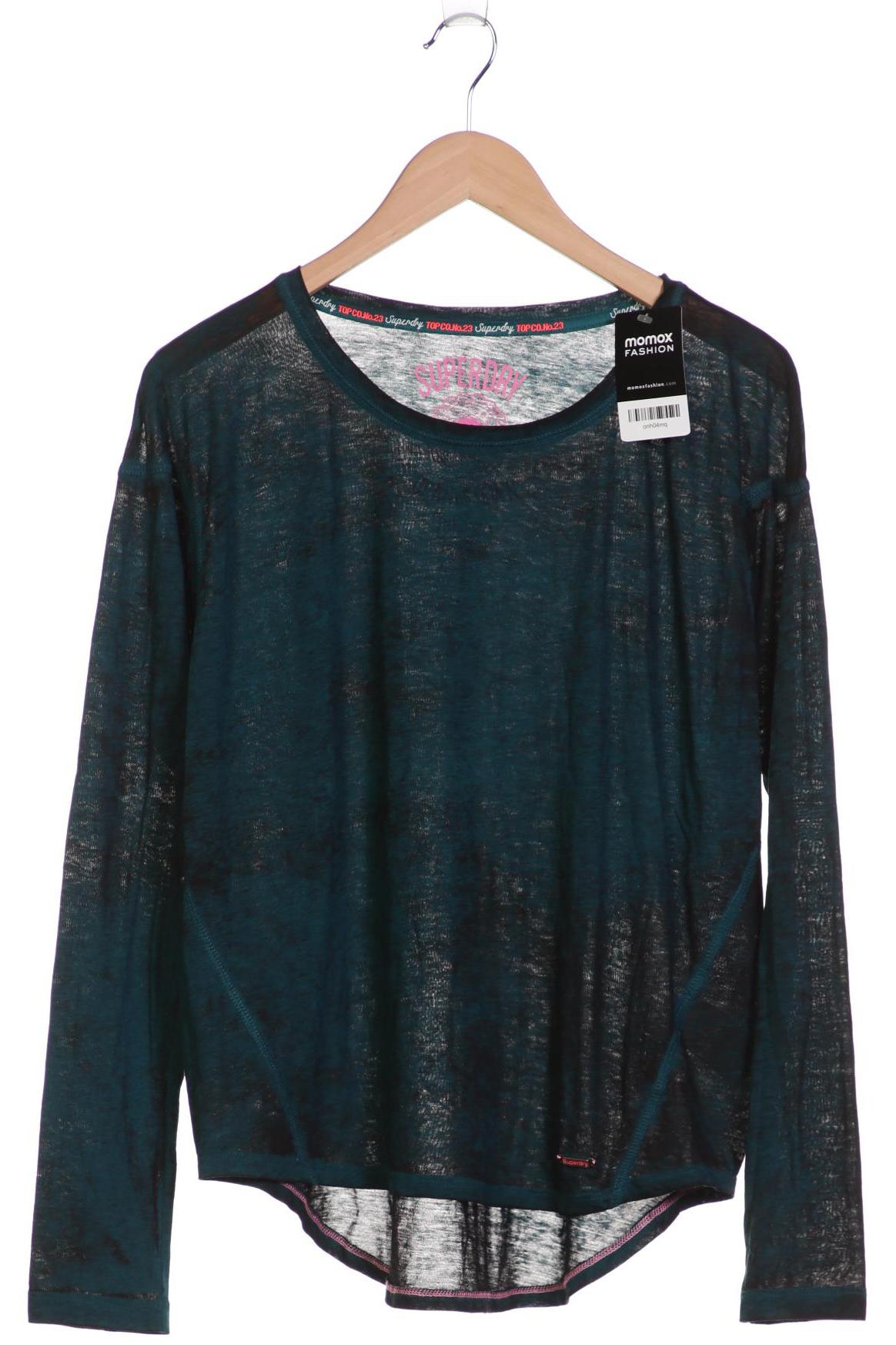 

Superdry Damen Langarmshirt, grün, Gr. 42