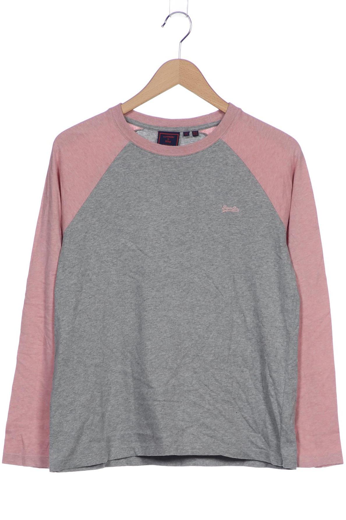 

Superdry Damen Langarmshirt, grau, Gr. 38