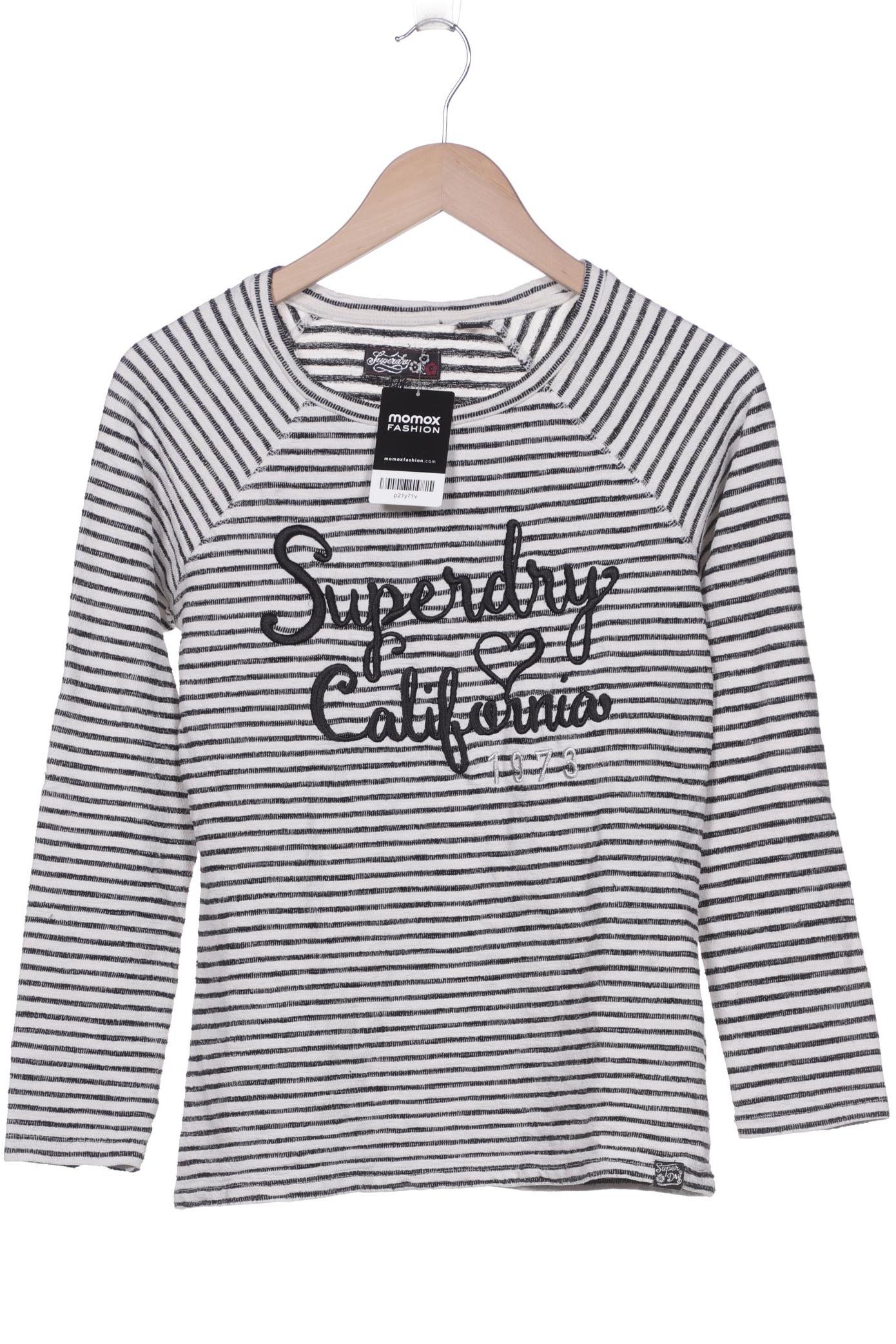 

Superdry Damen Langarmshirt, cremeweiß, Gr. 38