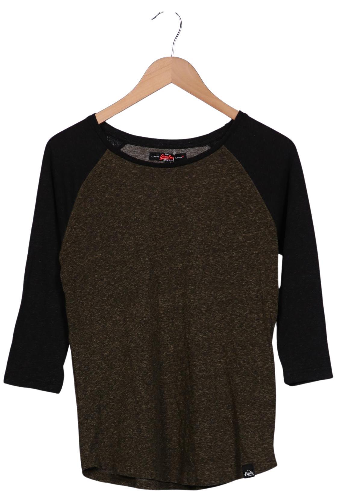 

Superdry Damen Langarmshirt, grün, Gr. 34