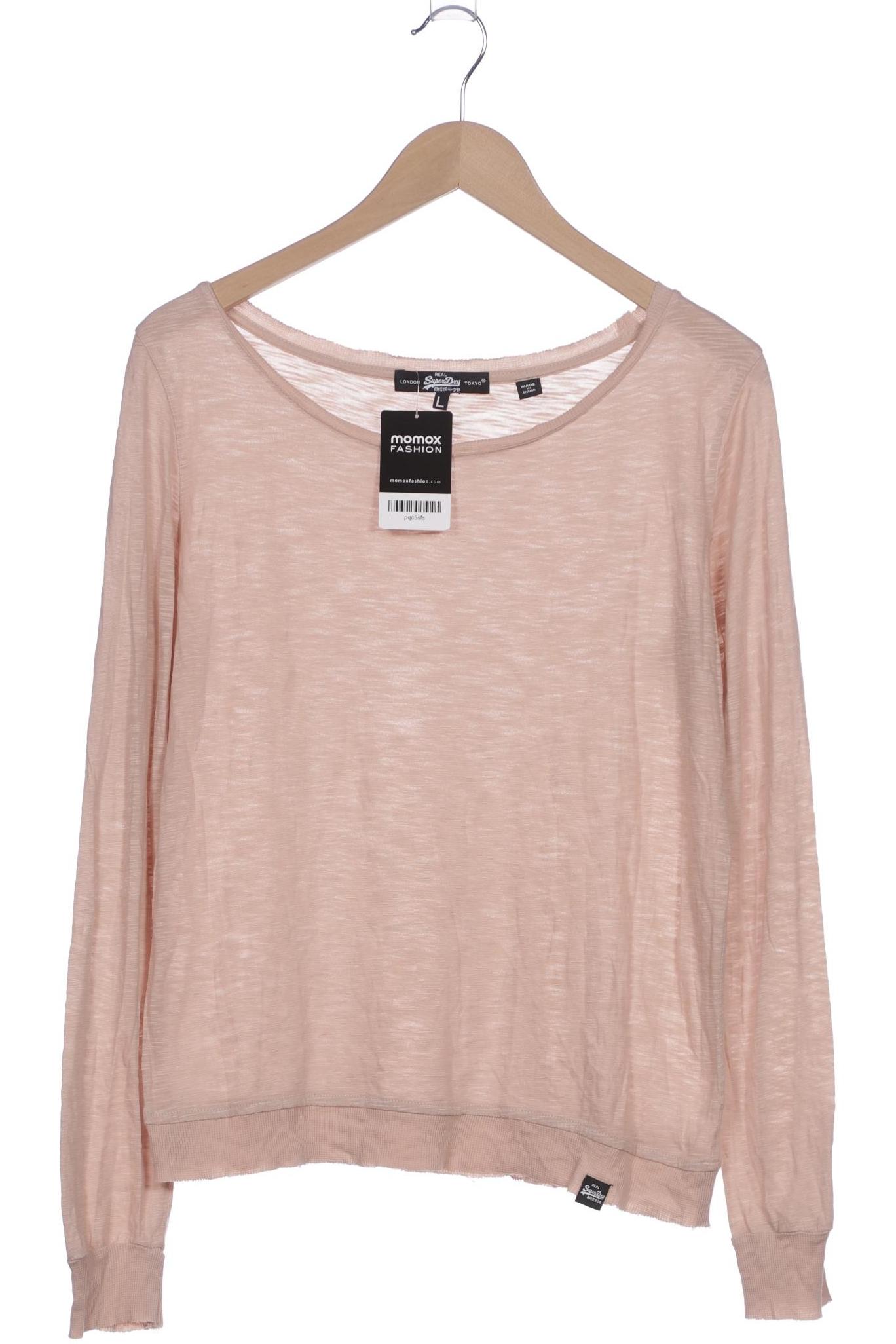 

Superdry Damen Langarmshirt, pink, Gr. 42