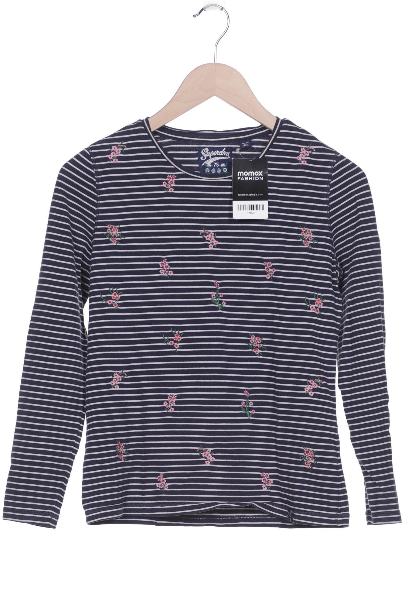 

Superdry Damen Langarmshirt, marineblau, Gr. 36