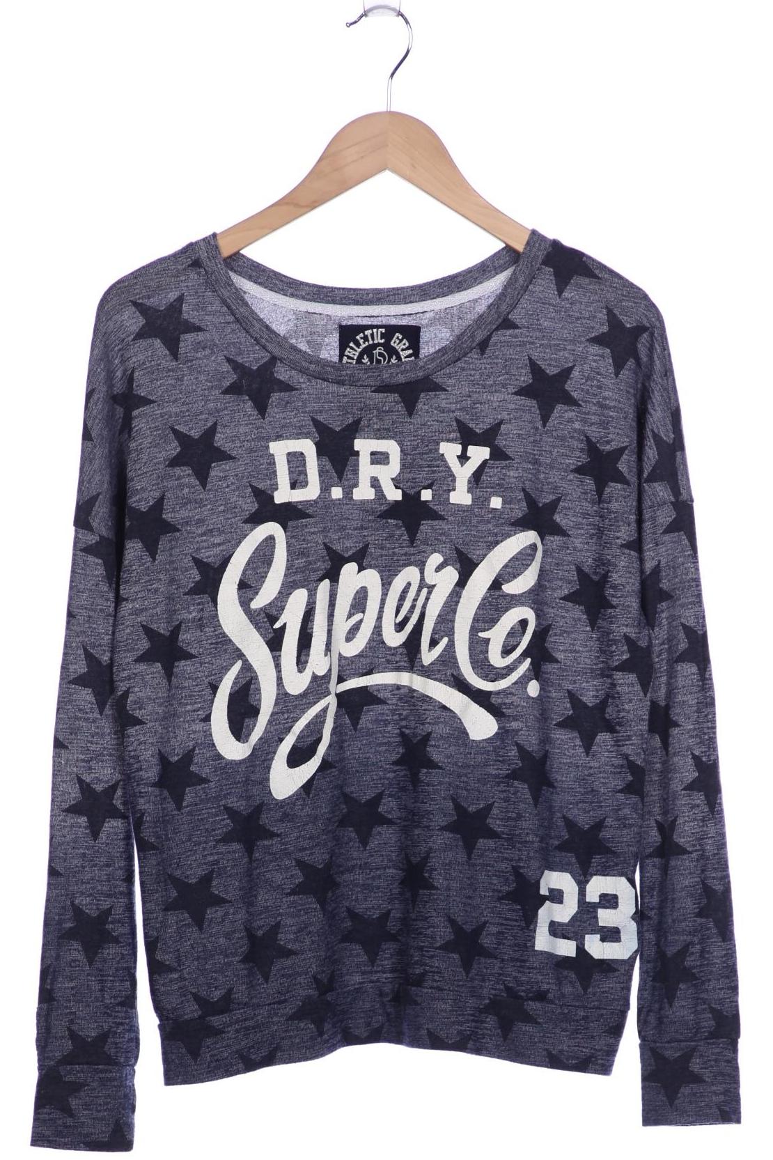 

Superdry Damen Langarmshirt, blau, Gr. 38