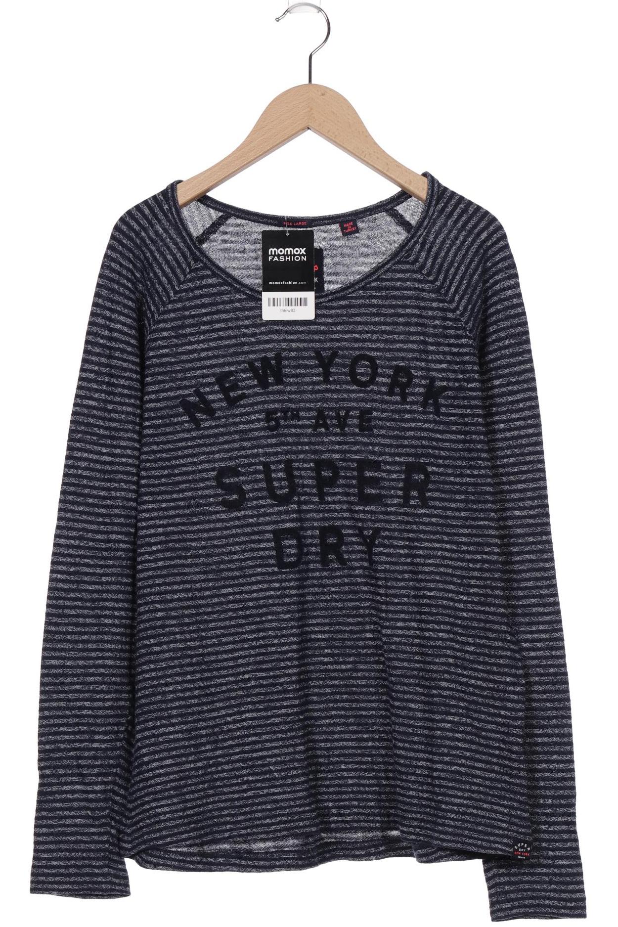 

Superdry Damen Langarmshirt, marineblau, Gr. 42