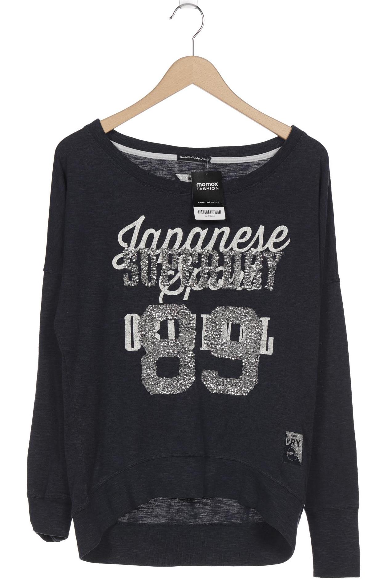 

Superdry Damen Langarmshirt, marineblau