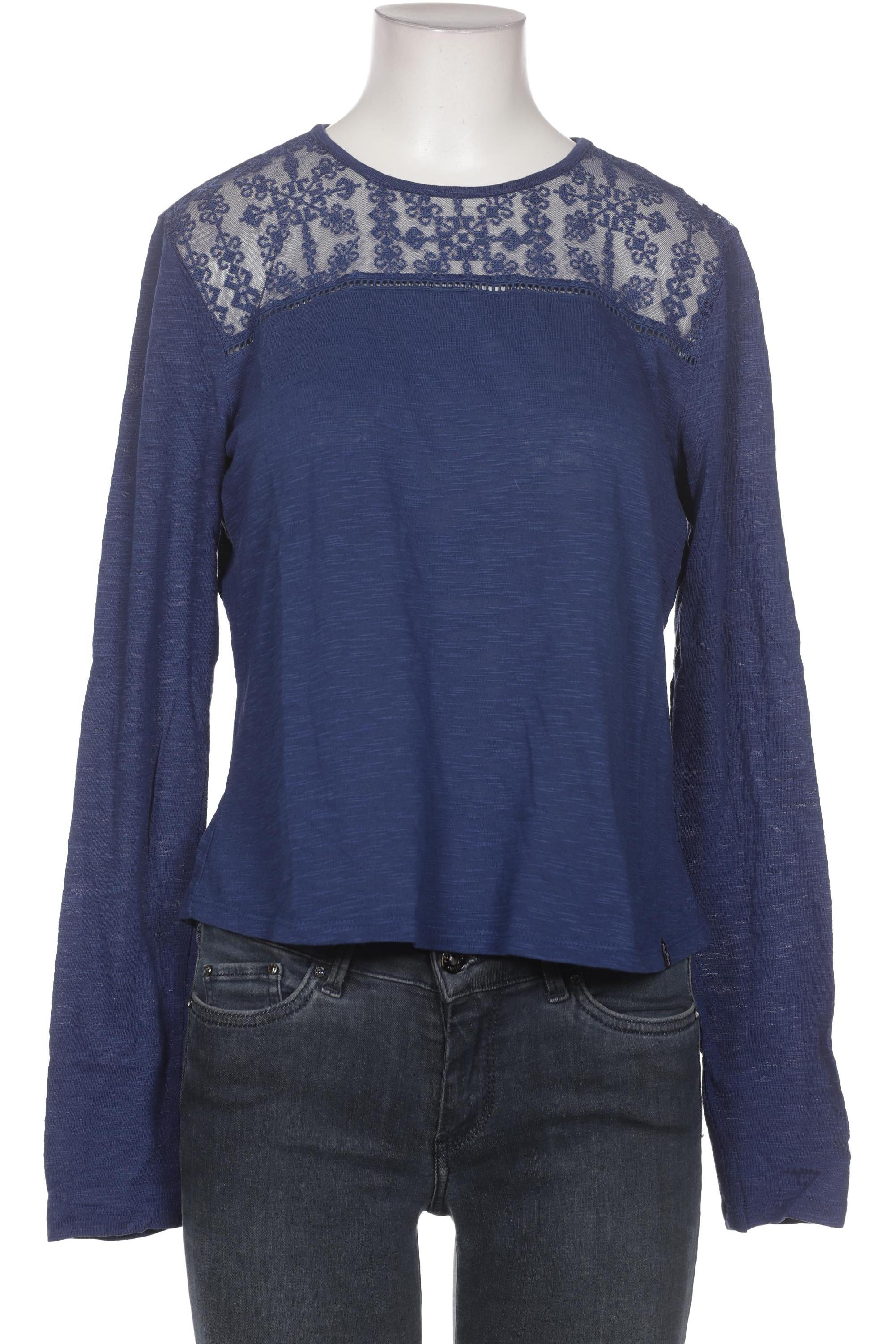 

Superdry Damen Langarmshirt, blau, Gr. 38