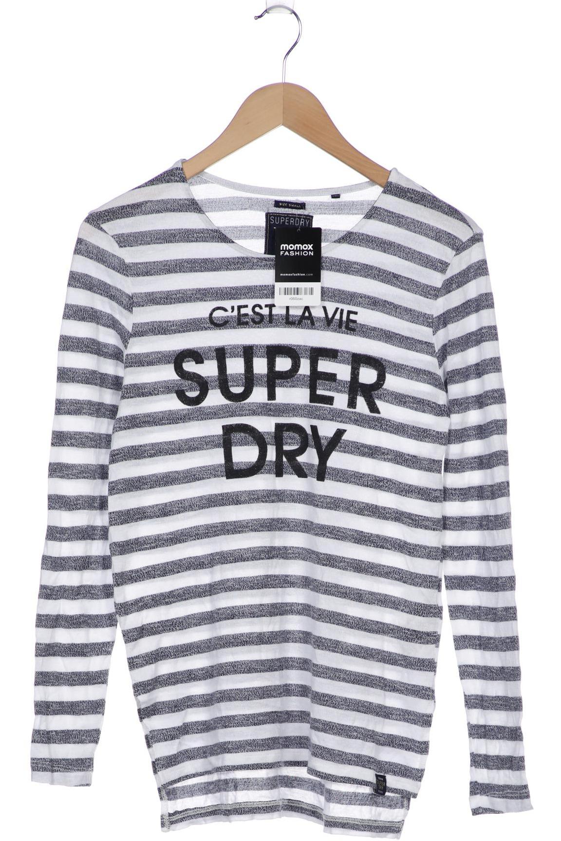 

Superdry Damen Langarmshirt, weiß