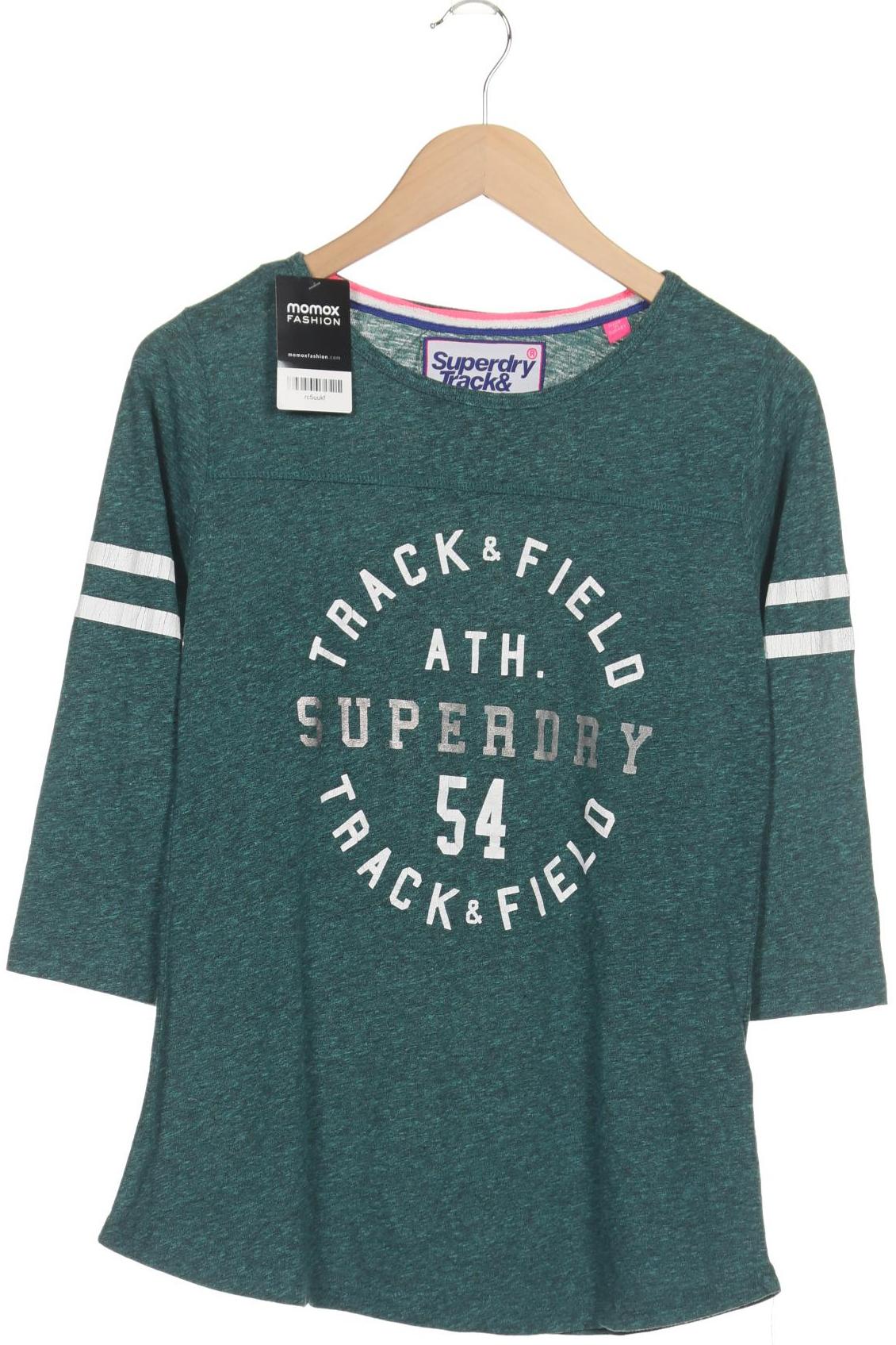 

Superdry Damen Langarmshirt, türkis, Gr. 38