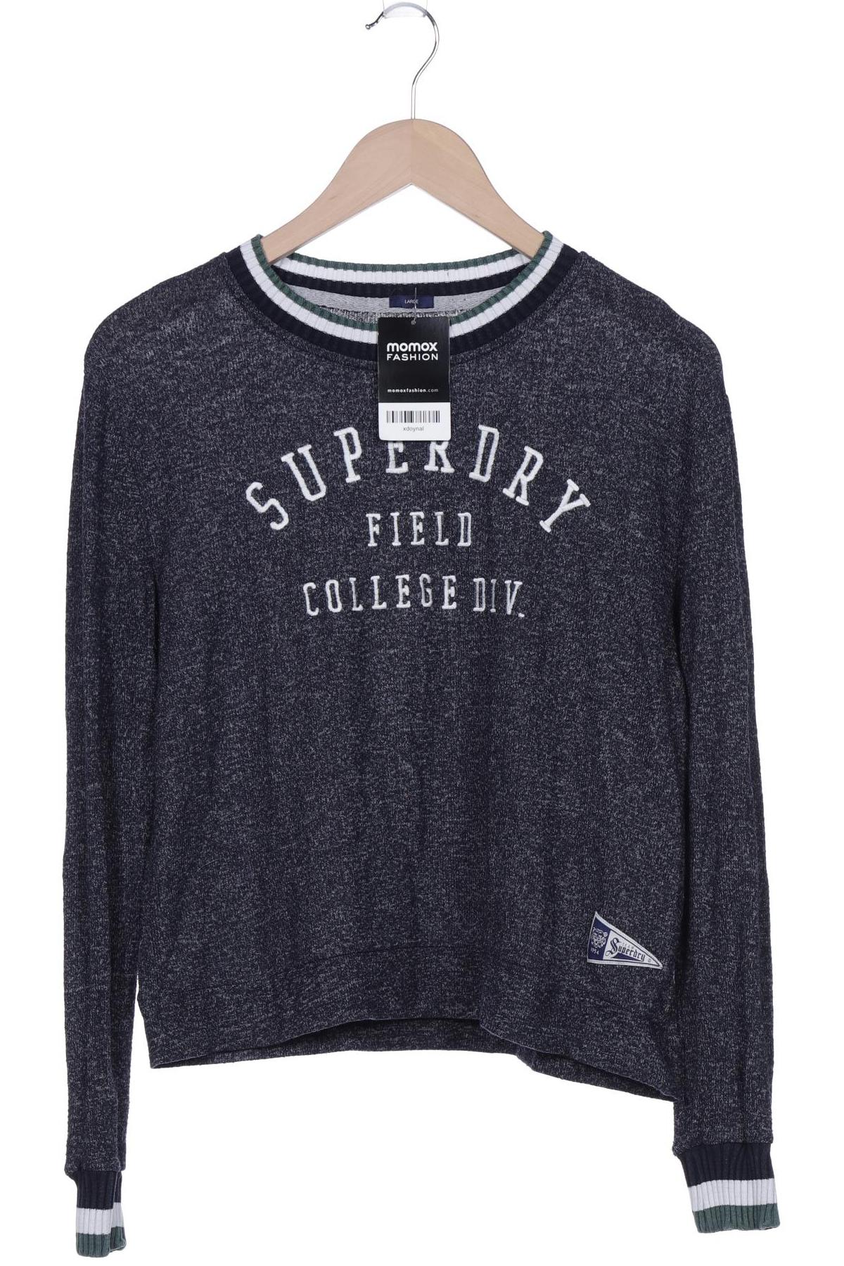

Superdry Damen Langarmshirt, marineblau, Gr. 42