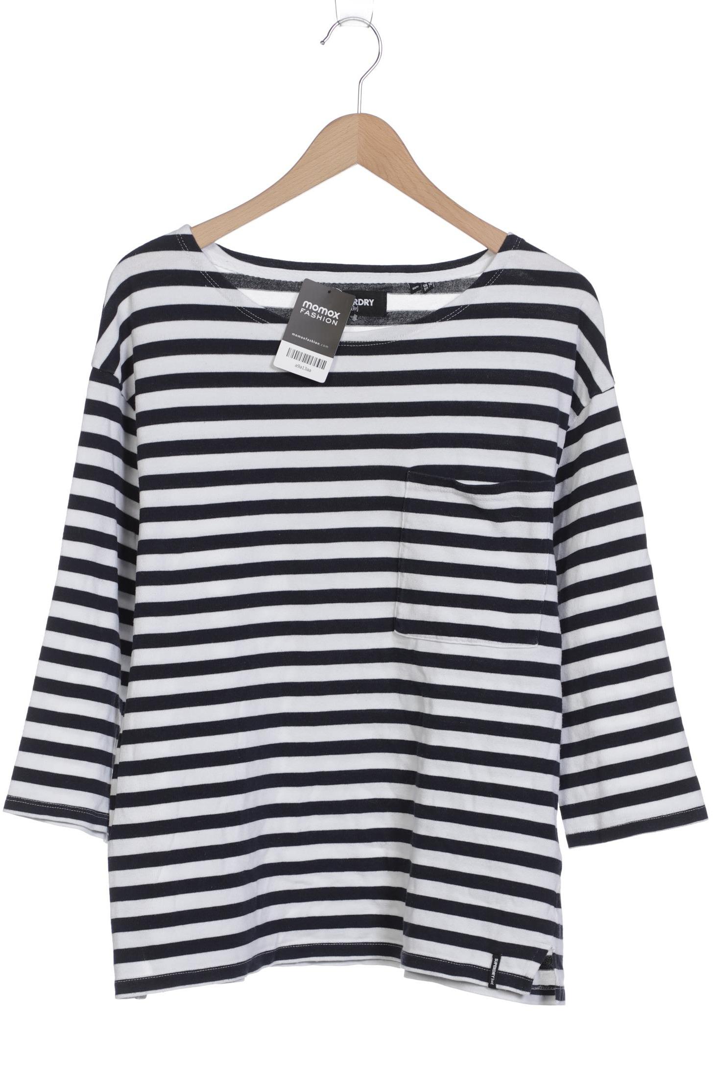 

Superdry Damen Langarmshirt, blau, Gr. 38