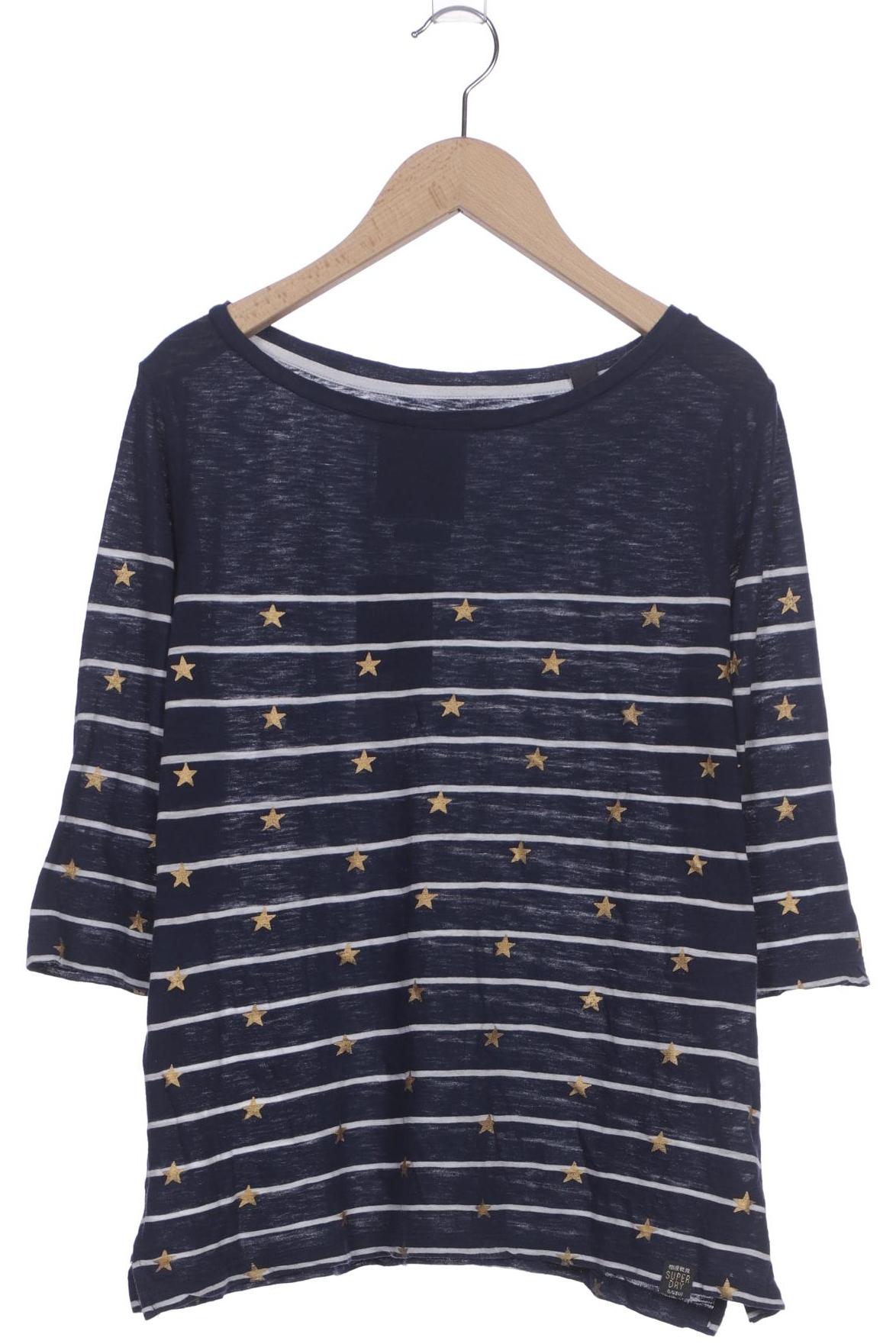 

Superdry Damen Langarmshirt, marineblau, Gr. 36