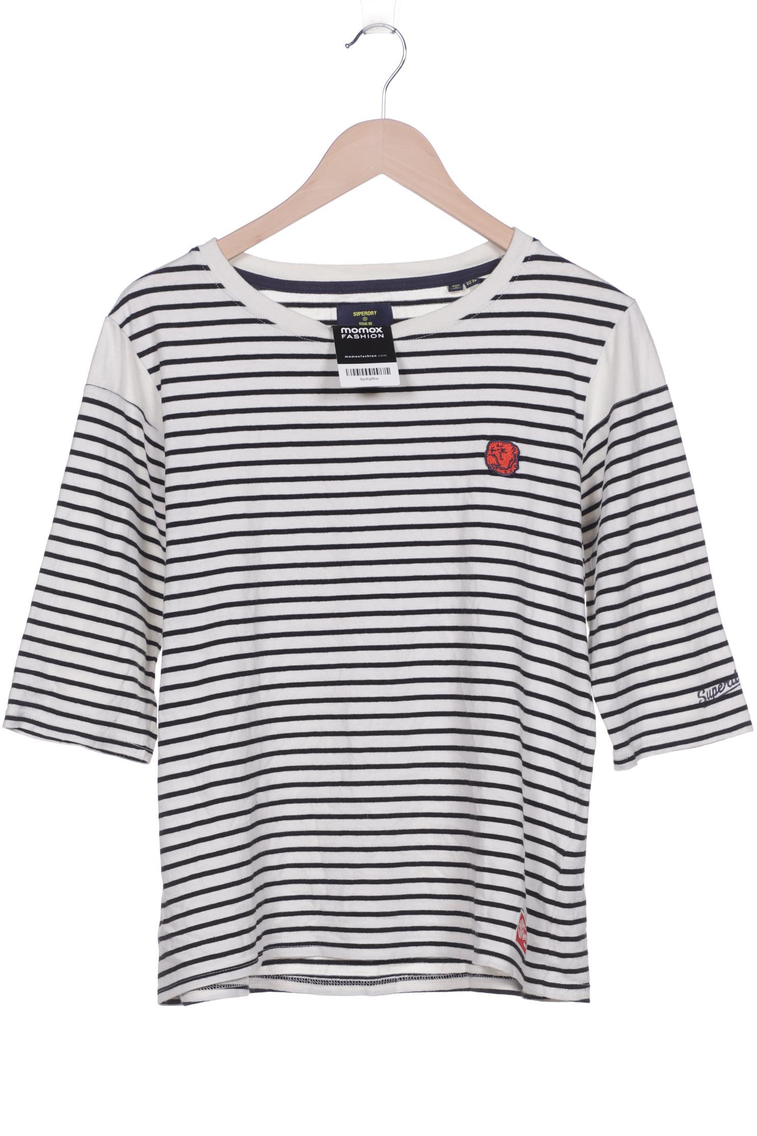 

Superdry Damen Langarmshirt, weiß, Gr. 38