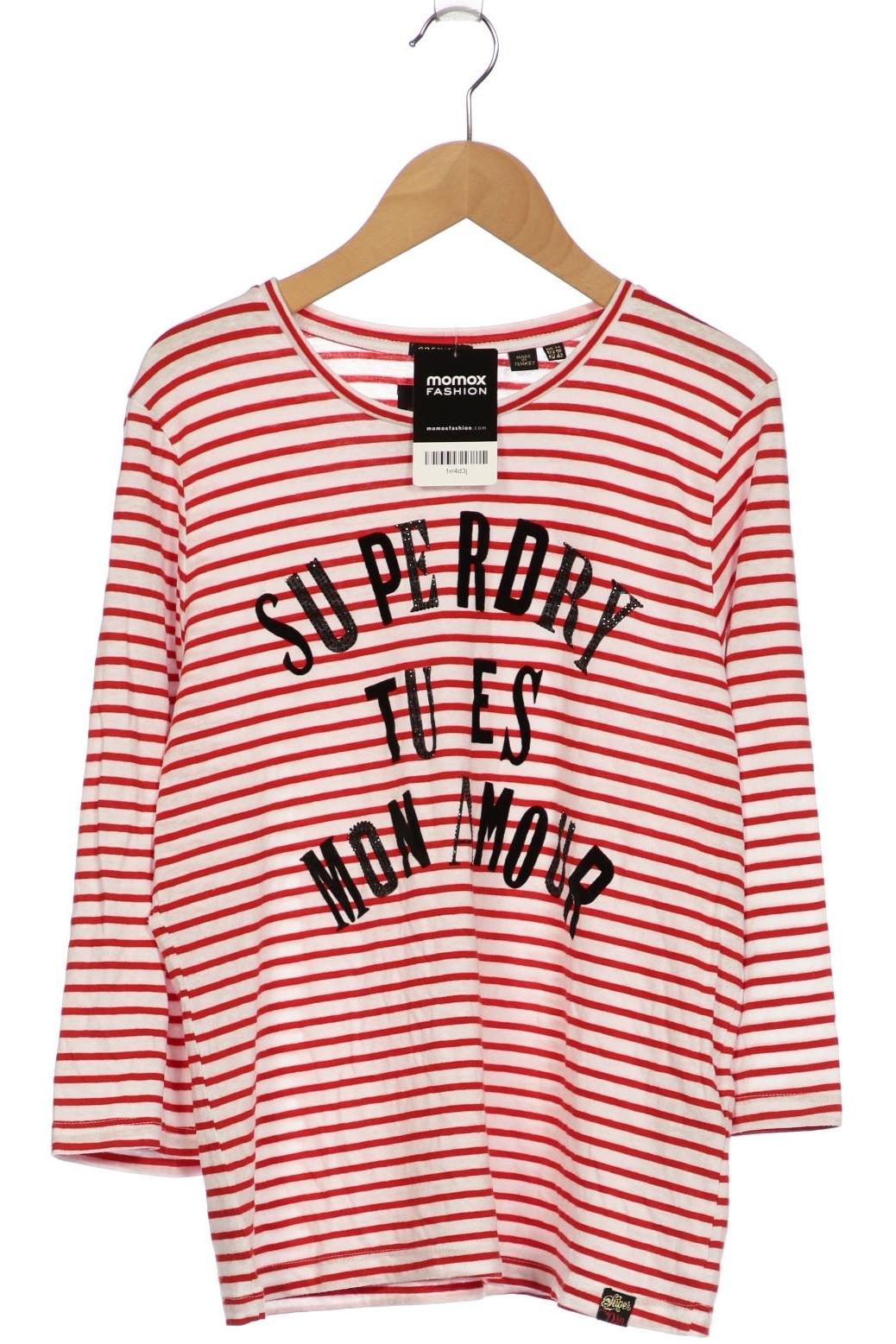 

Superdry Damen Langarmshirt, rot, Gr. 42