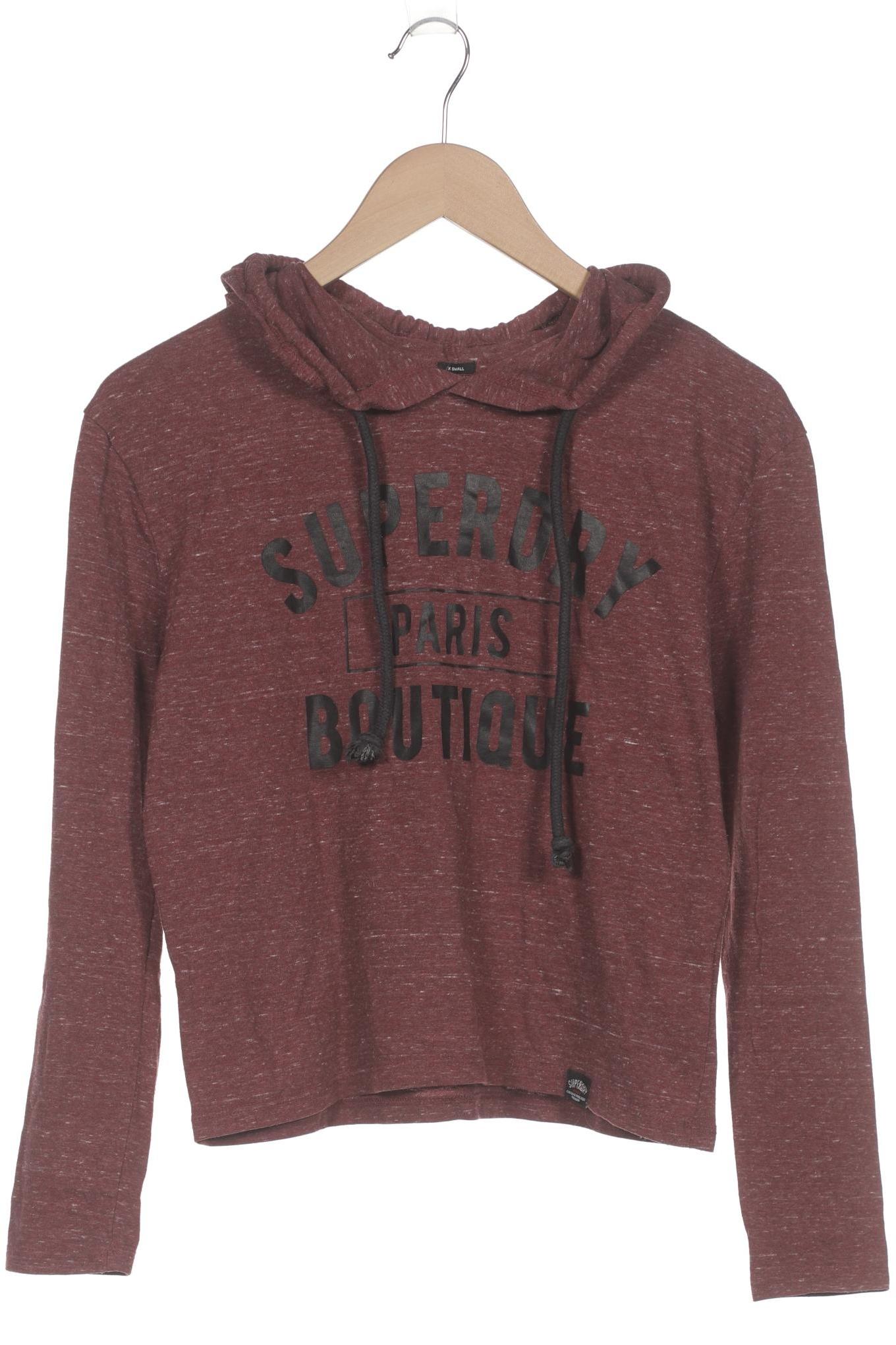 

Superdry Damen Langarmshirt, bordeaux, Gr. 34