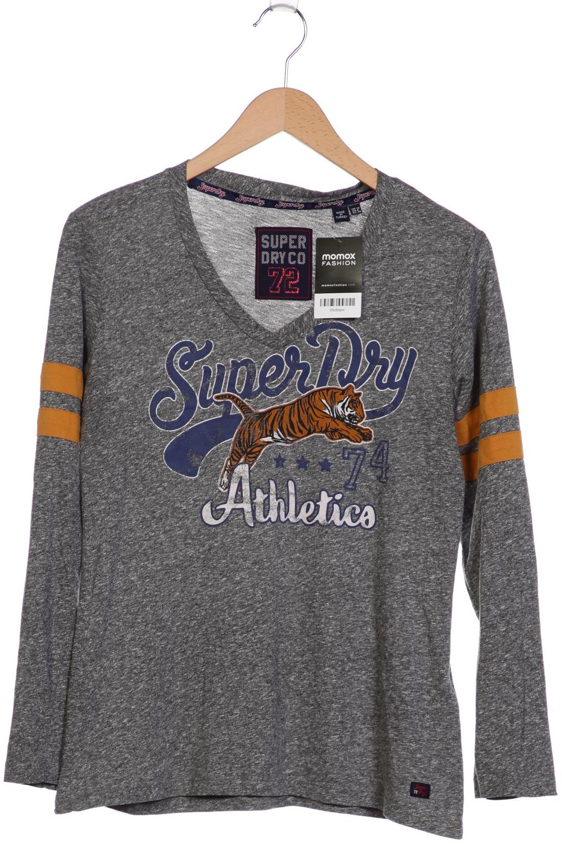 

Superdry Damen Langarmshirt, grau, Gr. 40