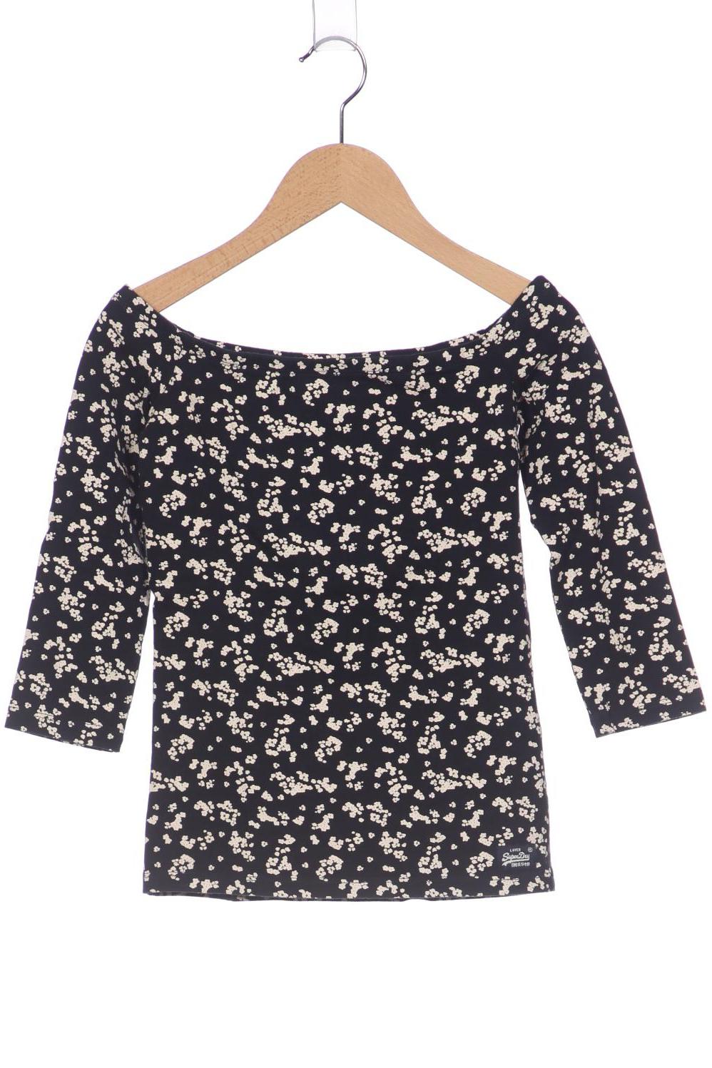 

Superdry Damen Langarmshirt, marineblau, Gr. 32