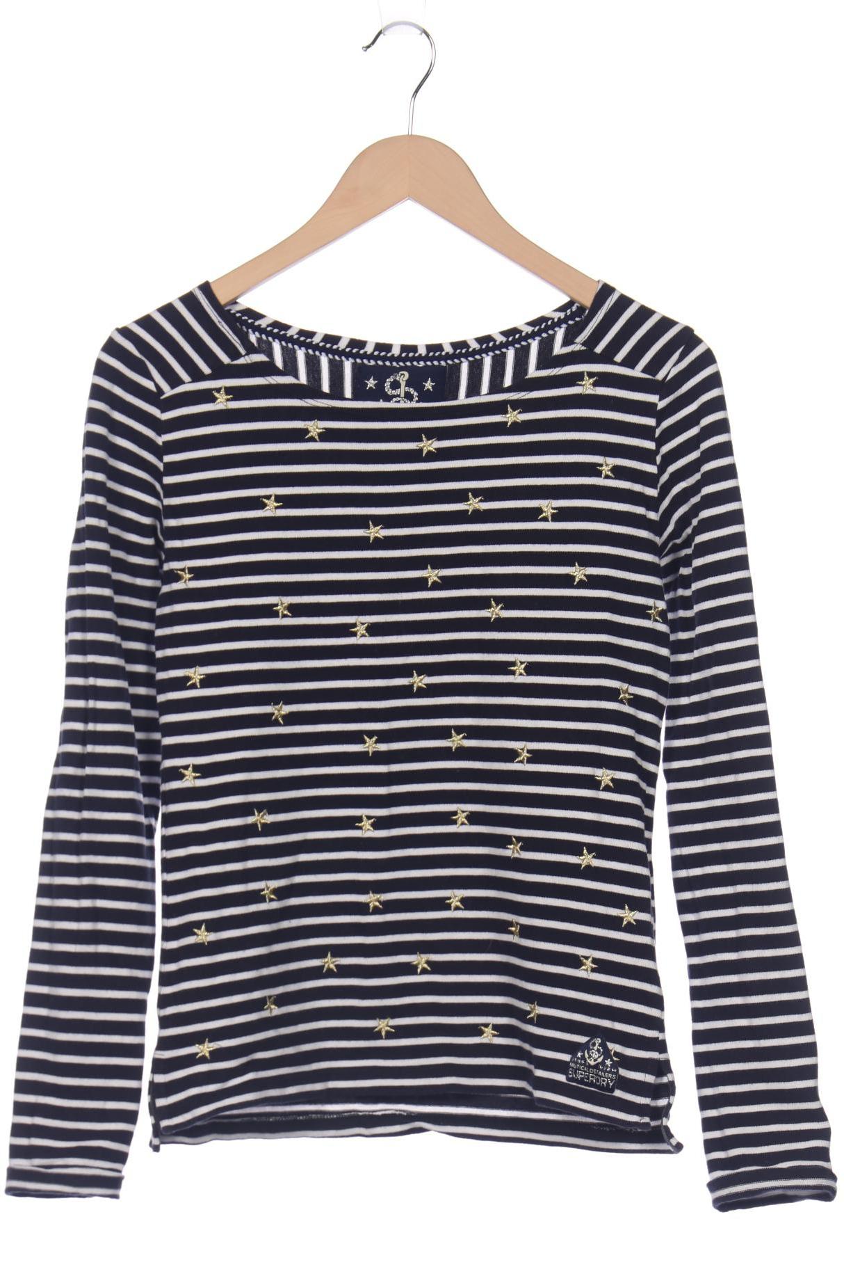 

Superdry Damen Langarmshirt, marineblau