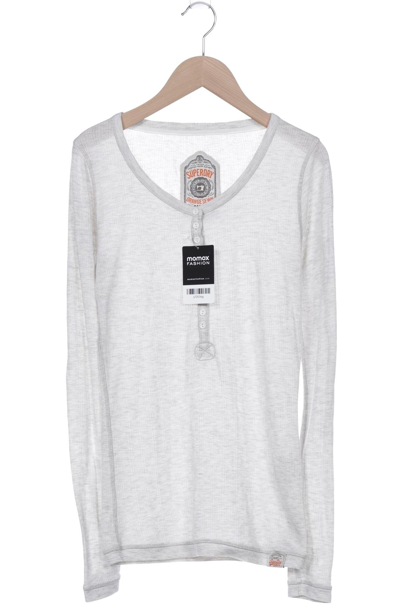 

Superdry Damen Langarmshirt, weiß, Gr. 42