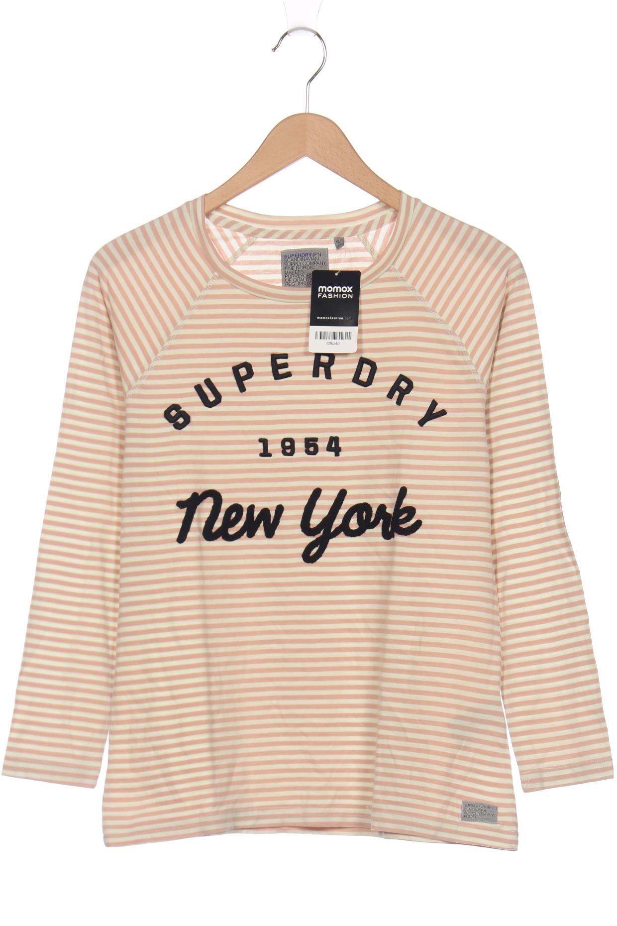 

Superdry Damen Langarmshirt, pink, Gr. 38