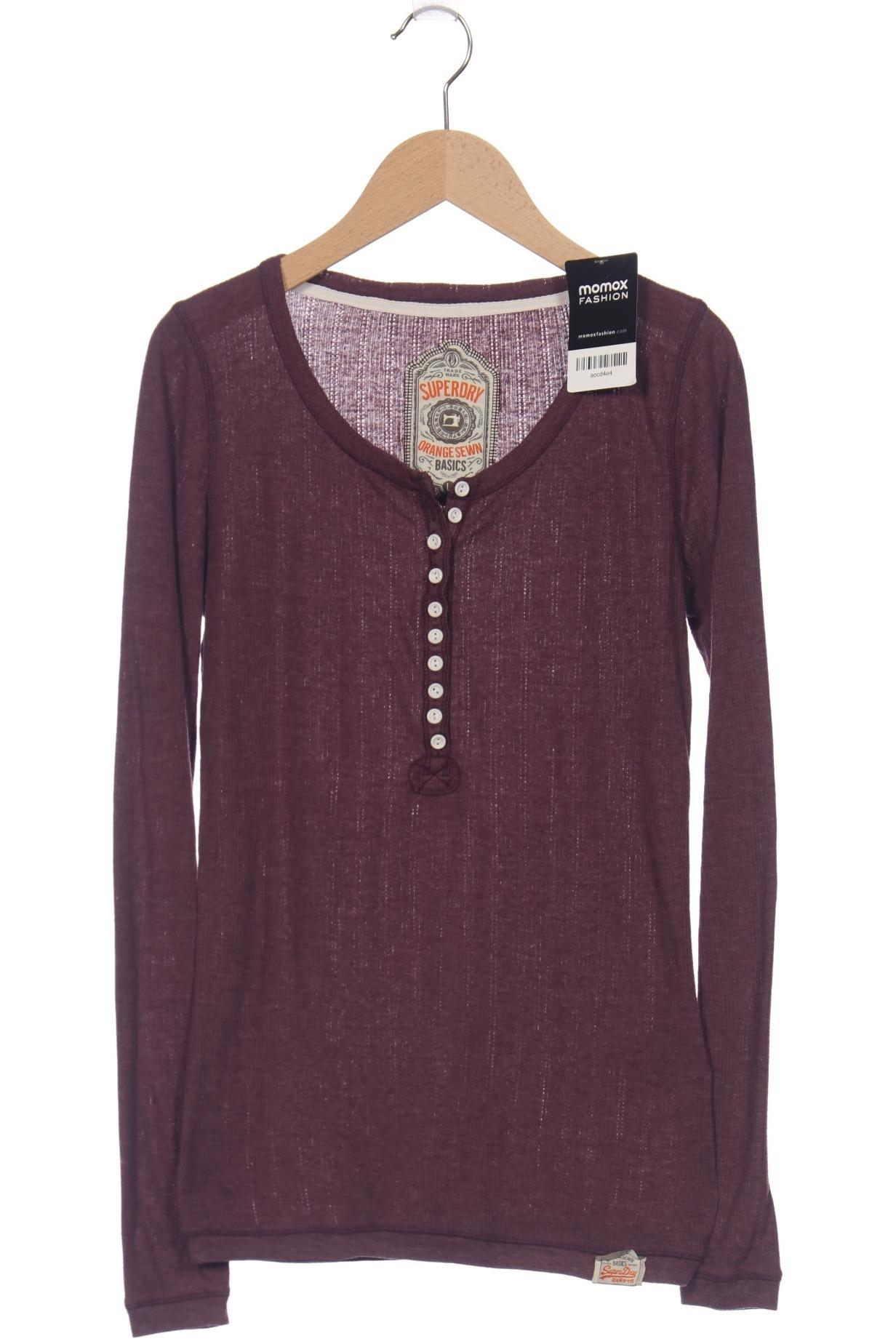 

Superdry Damen Langarmshirt, flieder, Gr. 42