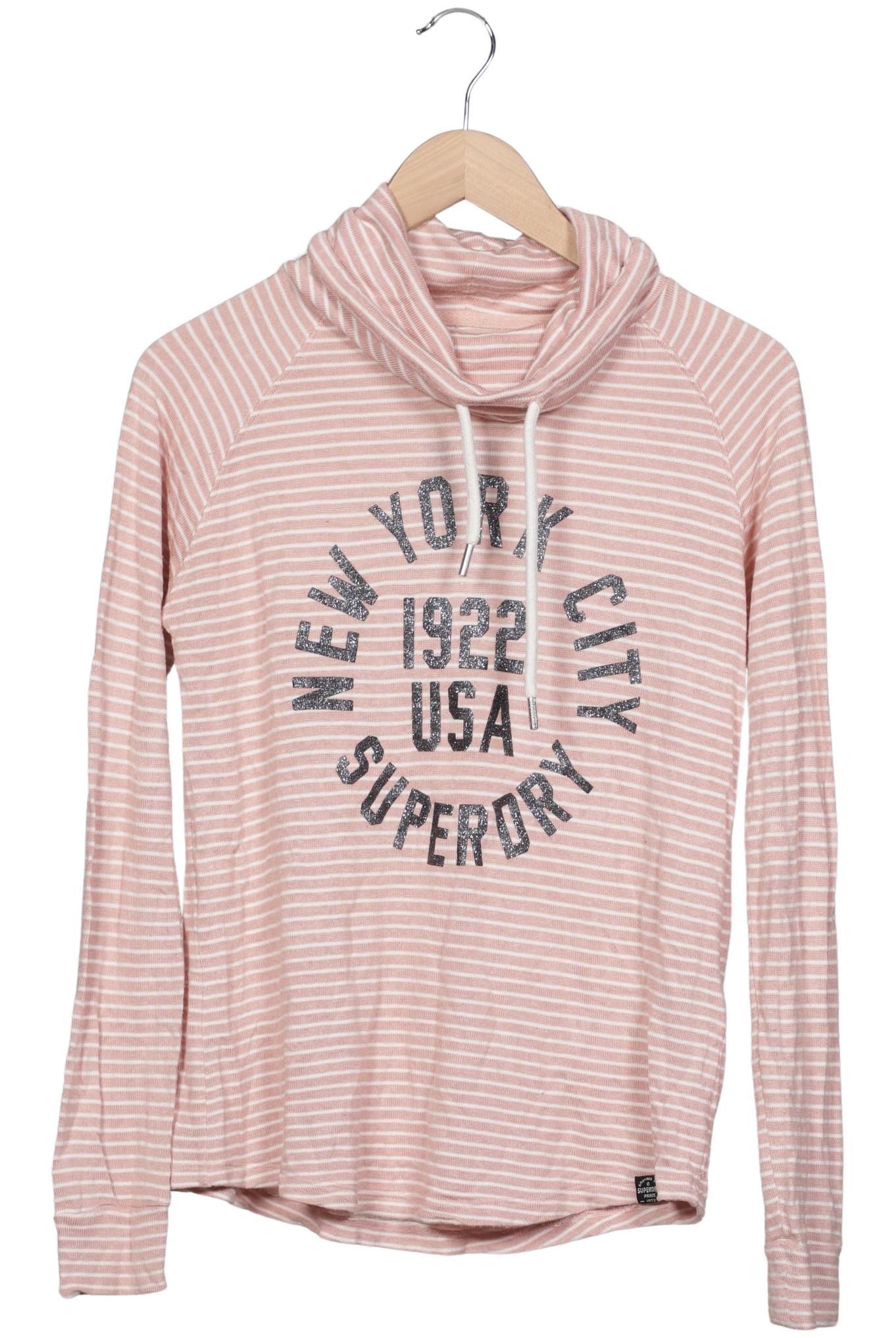 

Superdry Damen Langarmshirt, pink, Gr. 36