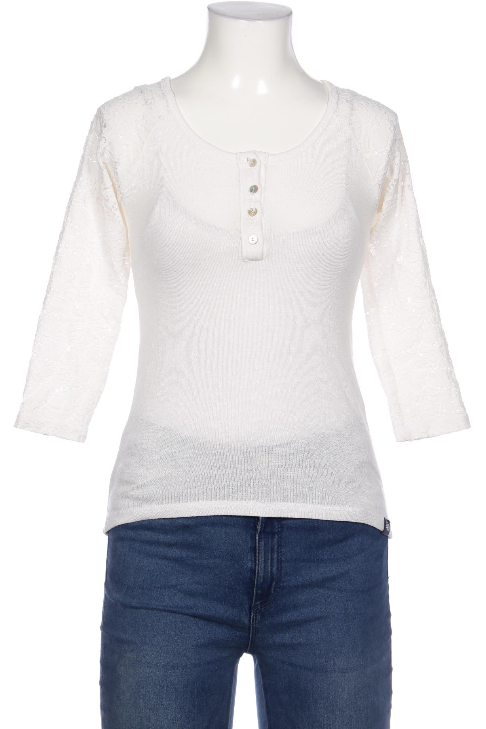 

Superdry Damen Langarmshirt, cremeweiß