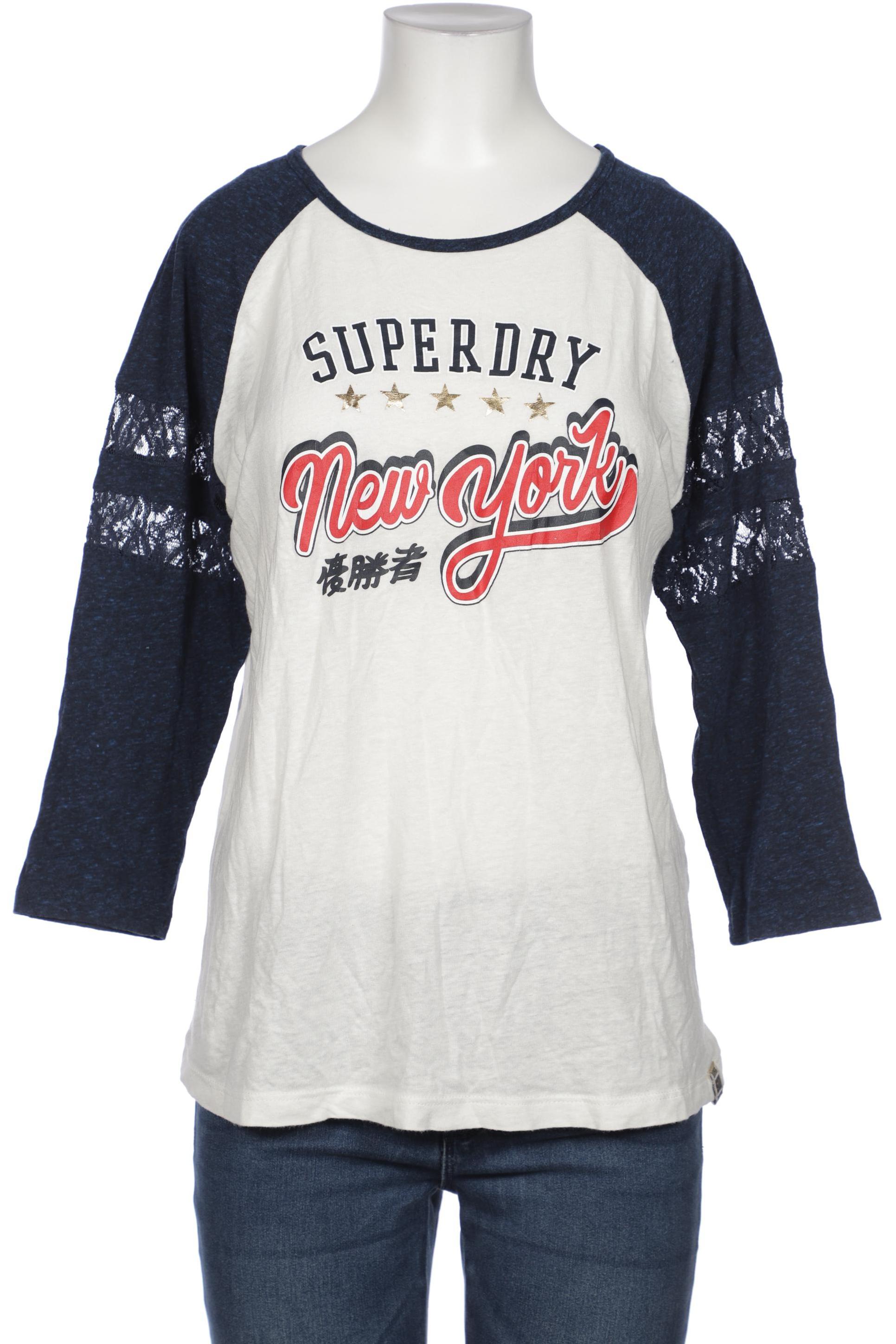 

Superdry Damen Langarmshirt, weiß