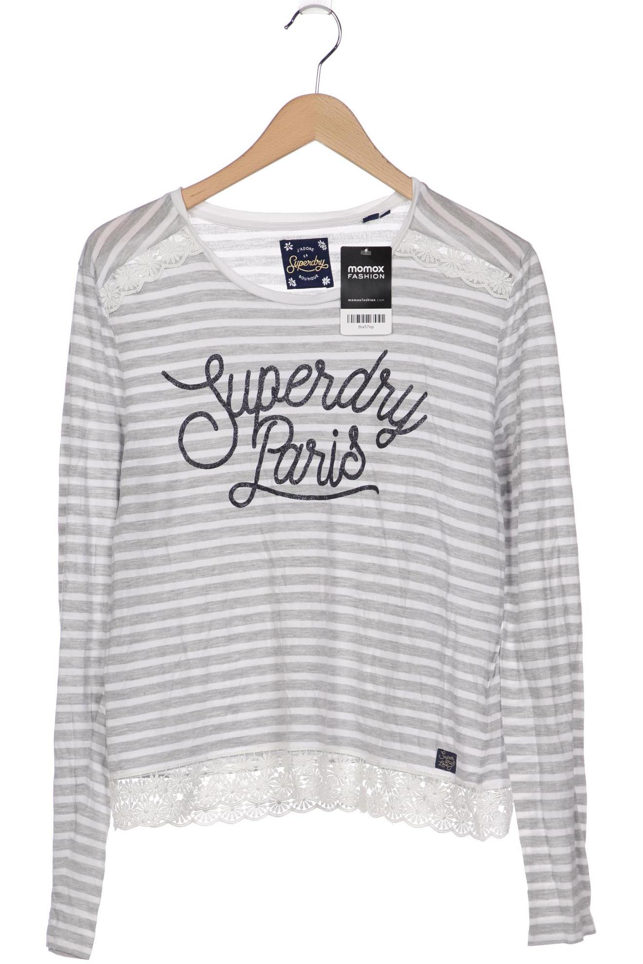 

Superdry Damen Langarmshirt, grau