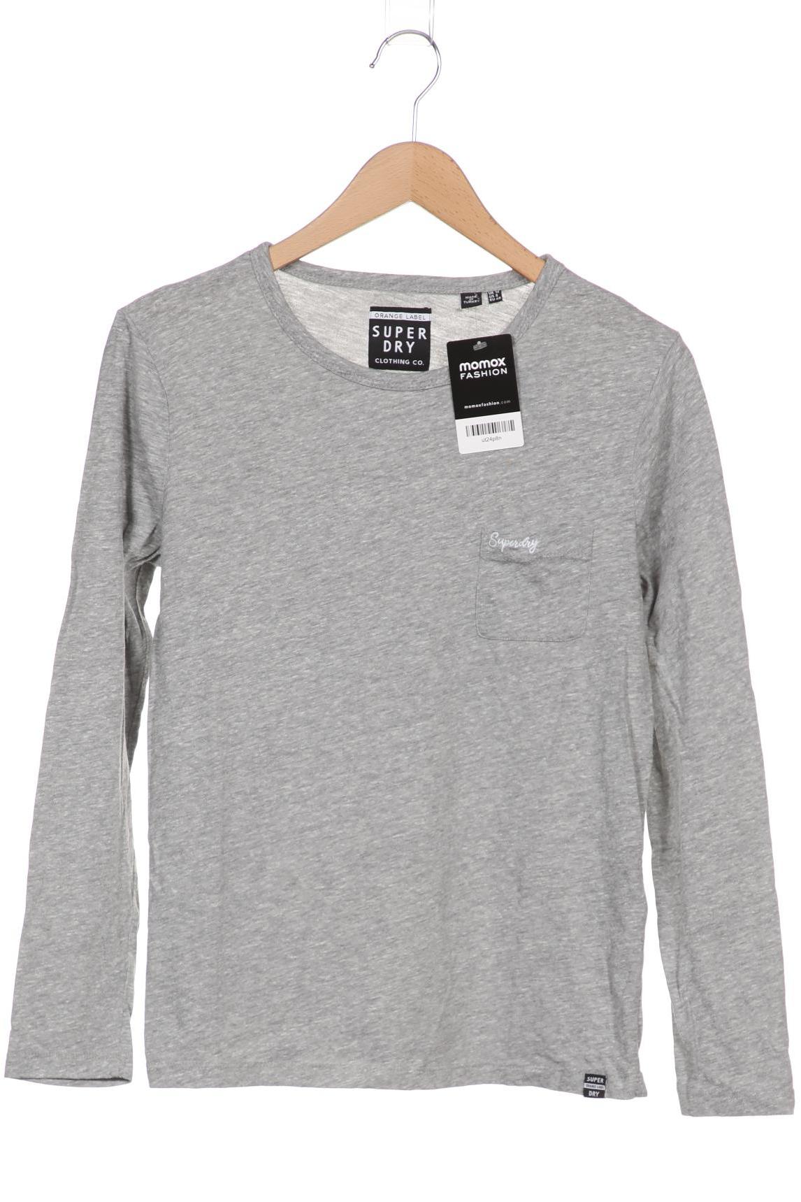 

Superdry Damen Langarmshirt, grau, Gr. 40