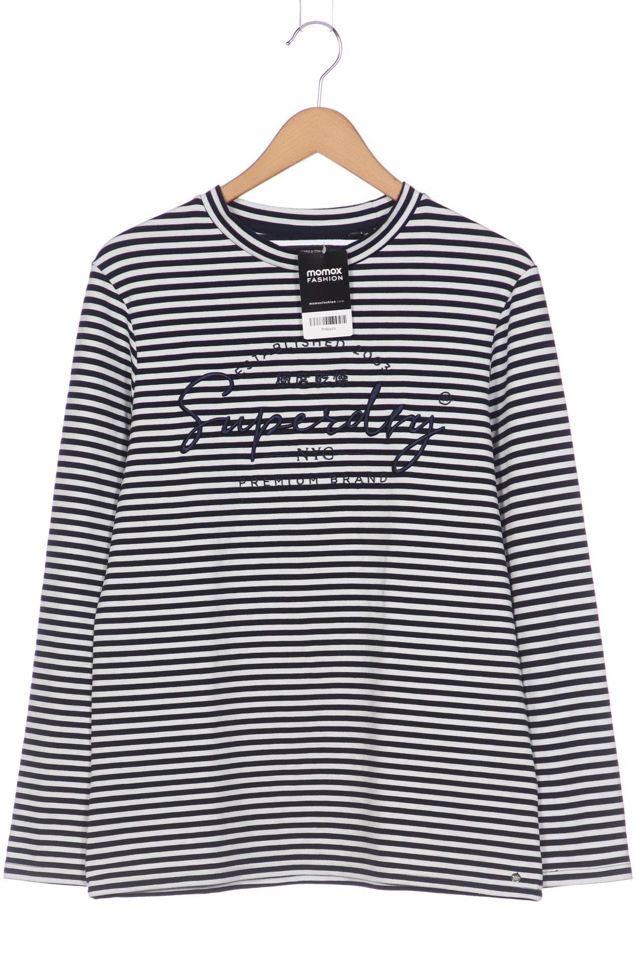 

Superdry Damen Langarmshirt, marineblau, Gr. 38