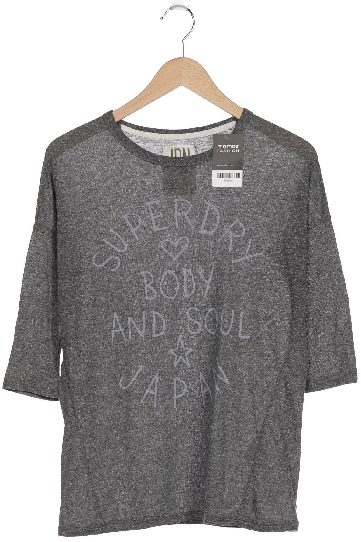 

Superdry Damen Langarmshirt, grau, Gr. 34