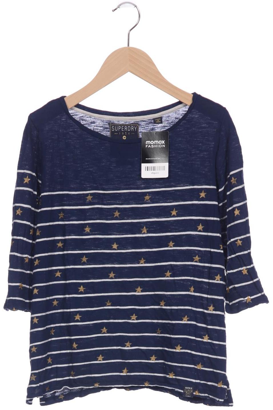 

Superdry Damen Langarmshirt, marineblau, Gr. 36