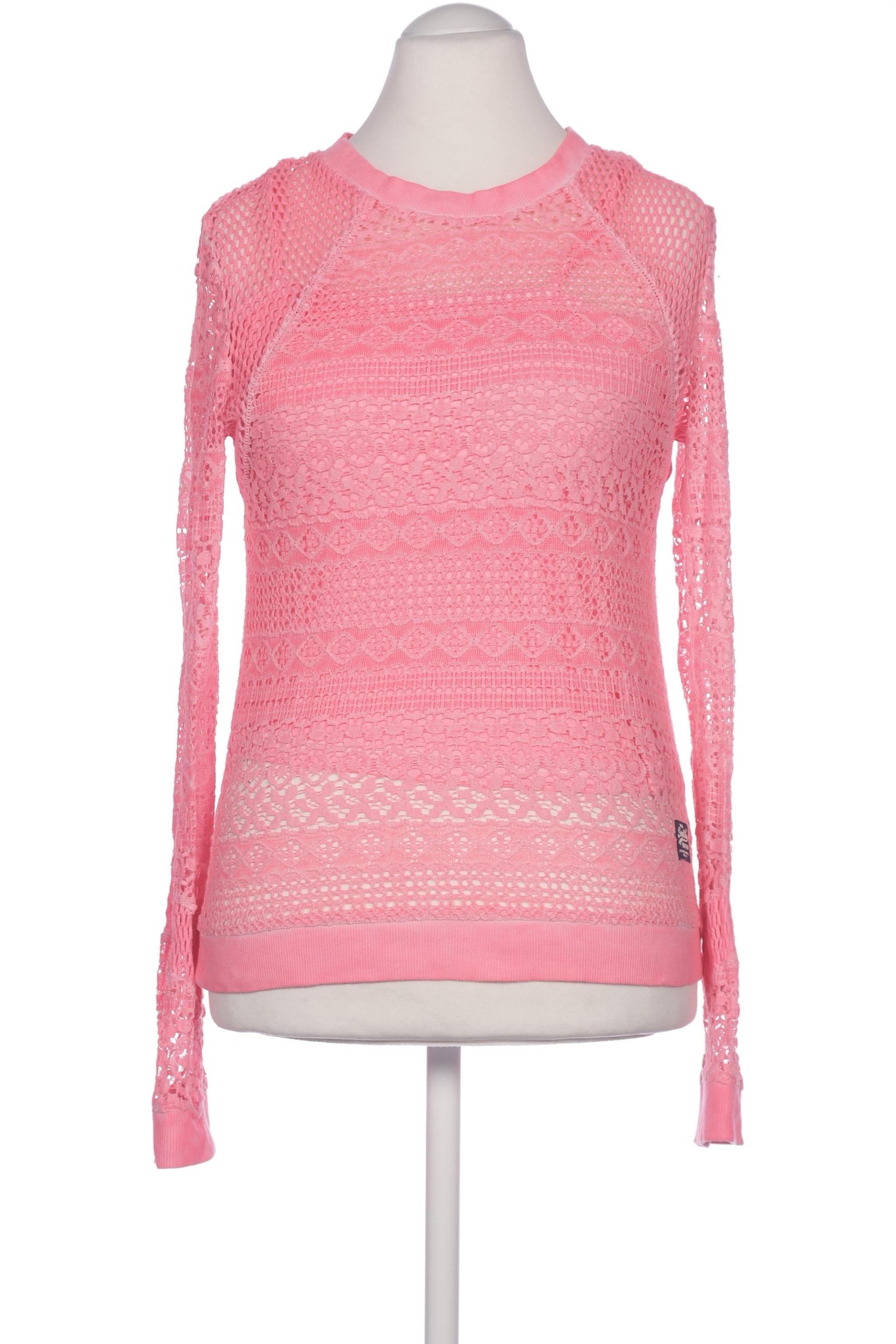 

Superdry Damen Langarmshirt, pink, Gr. 42