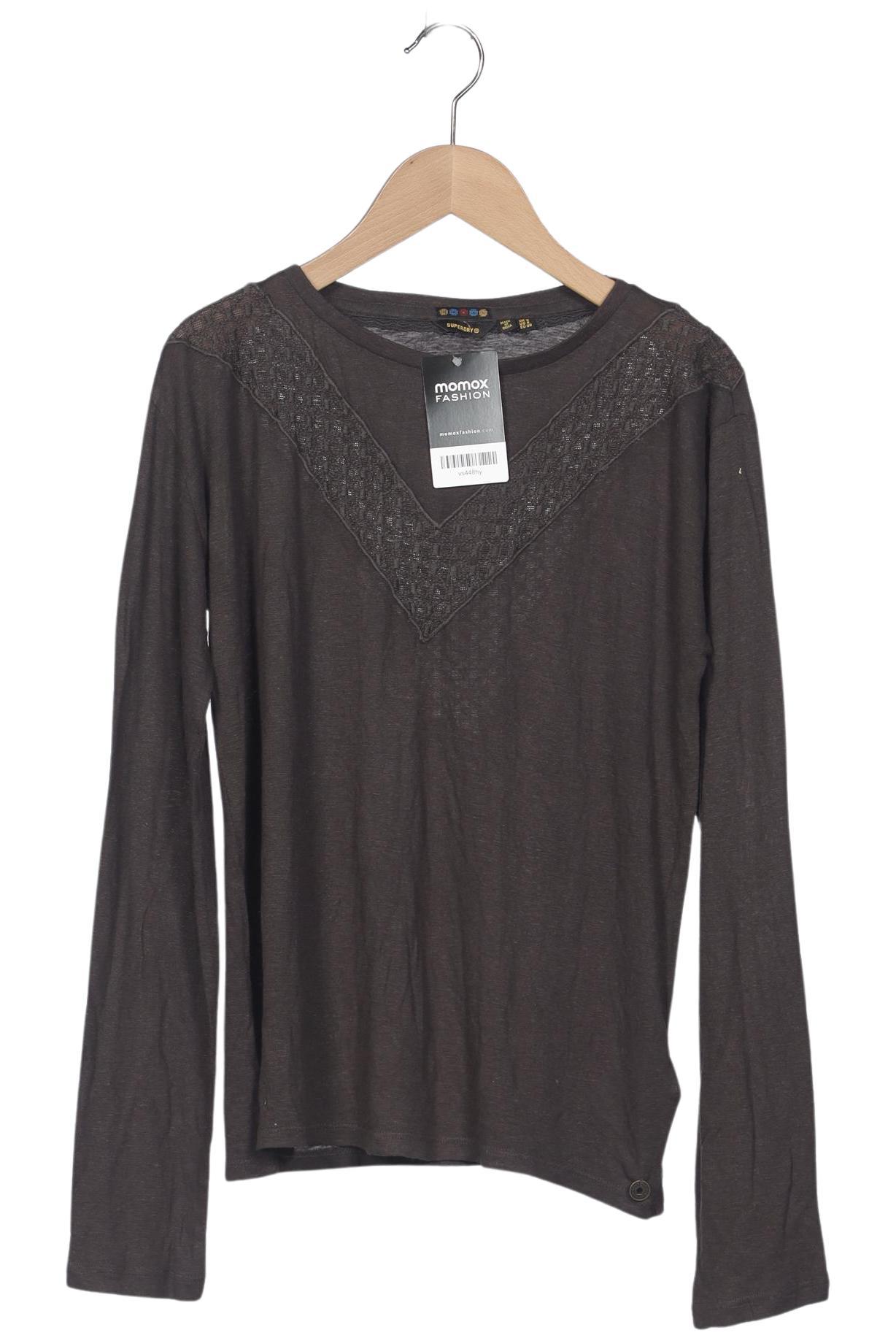 

Superdry Damen Langarmshirt, grau, Gr. 36