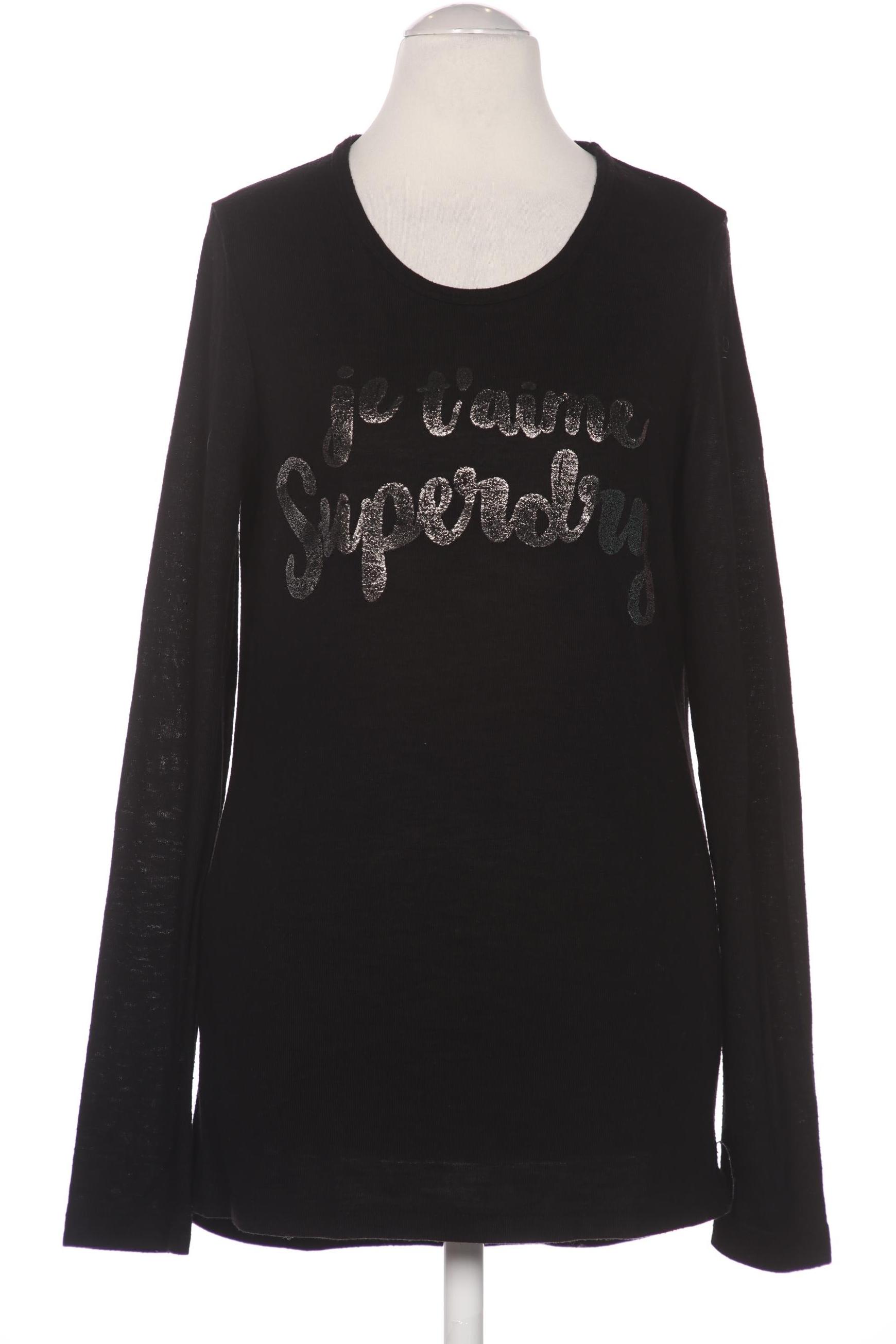 

Superdry Damen Langarmshirt, schwarz, Gr. 36